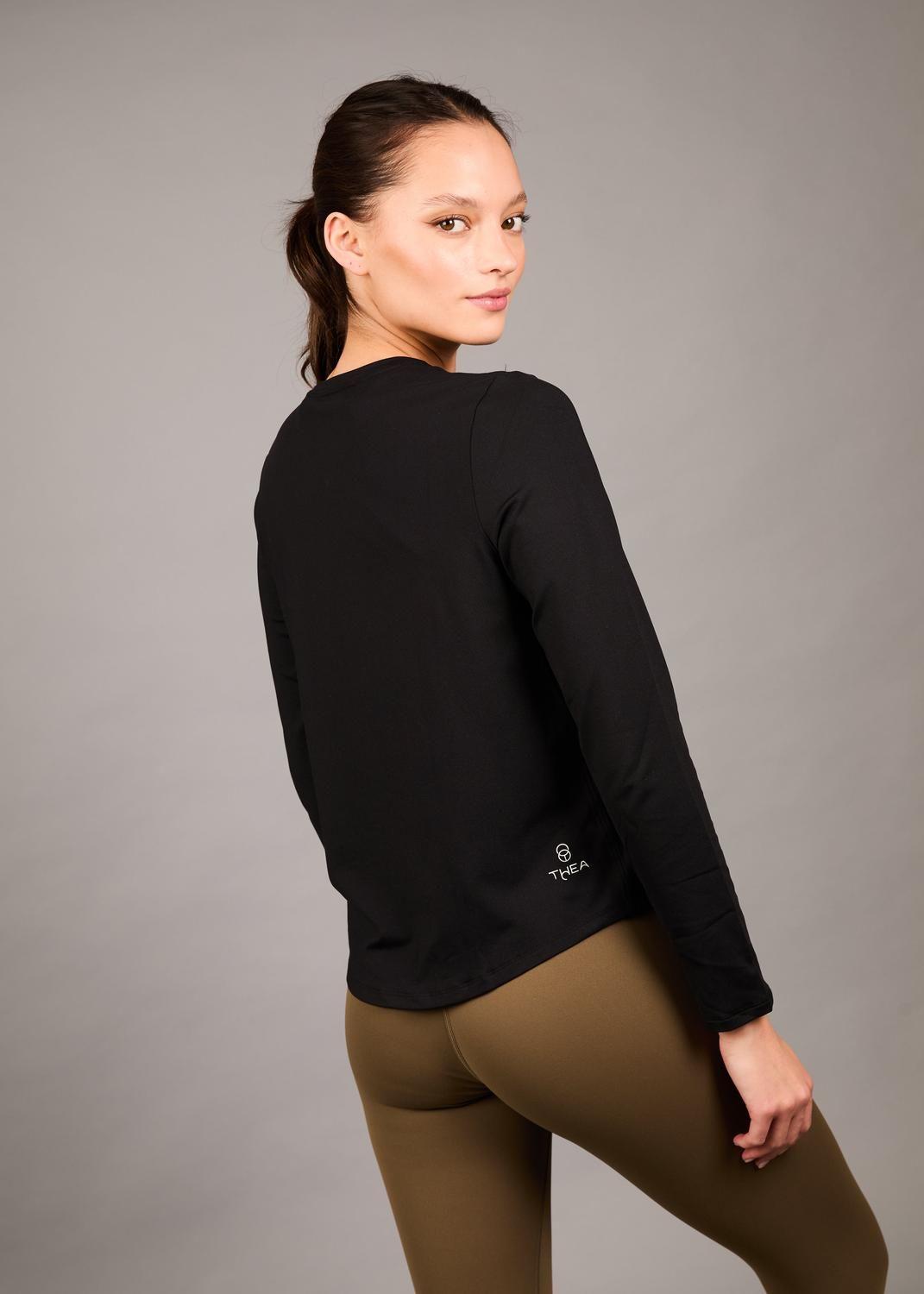 Polera Mawu Black - Manga Larga-4