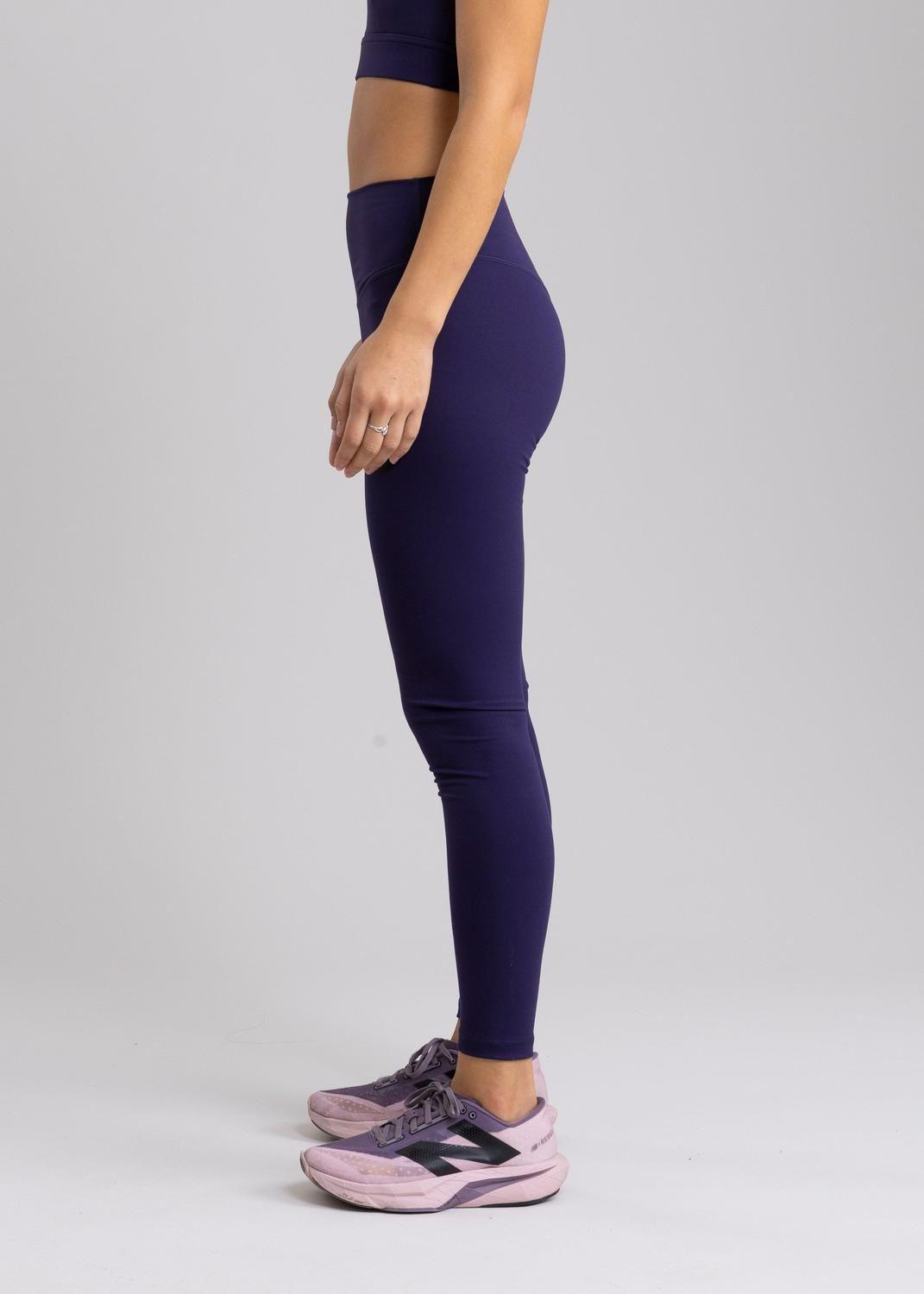 Legging Largo 7/8 Sin Costura Frontal Pax Mardi Purple-2