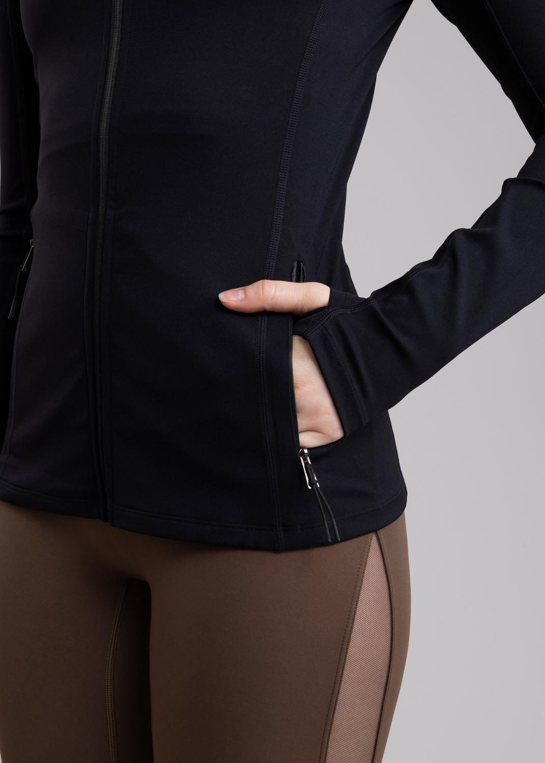 Poleron Deportivo Tala Black-5
