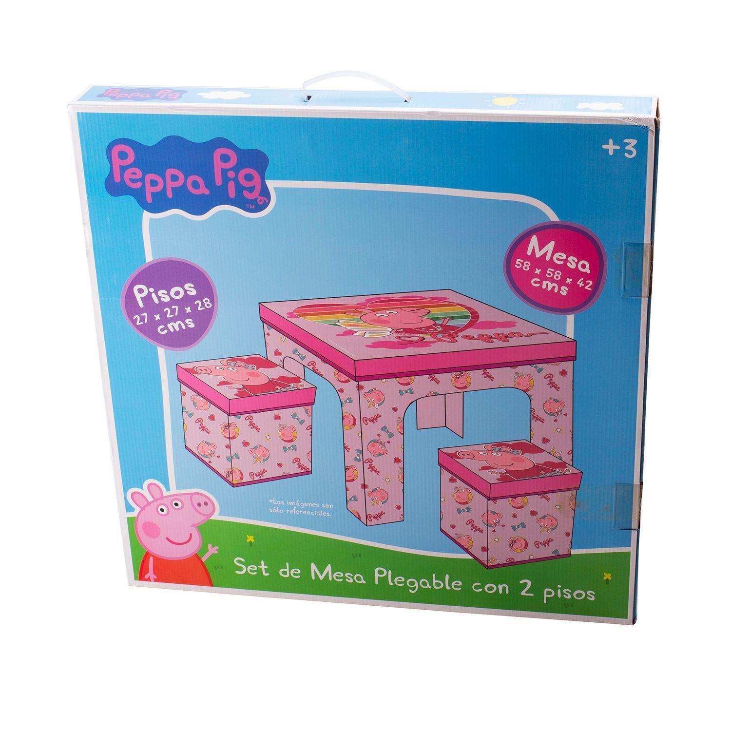 Set Mesa con 2 Pisos Peppa Pig-2