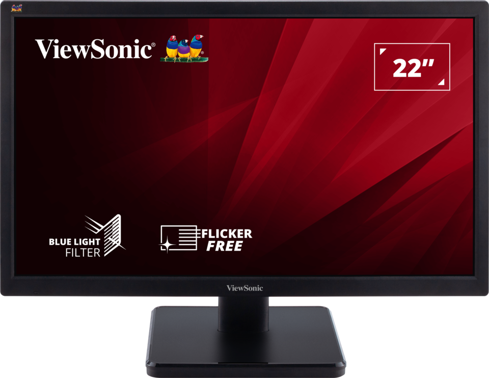 Monitor VIEWSONIC VA2233 FULL HD COLOR NEGRO -4