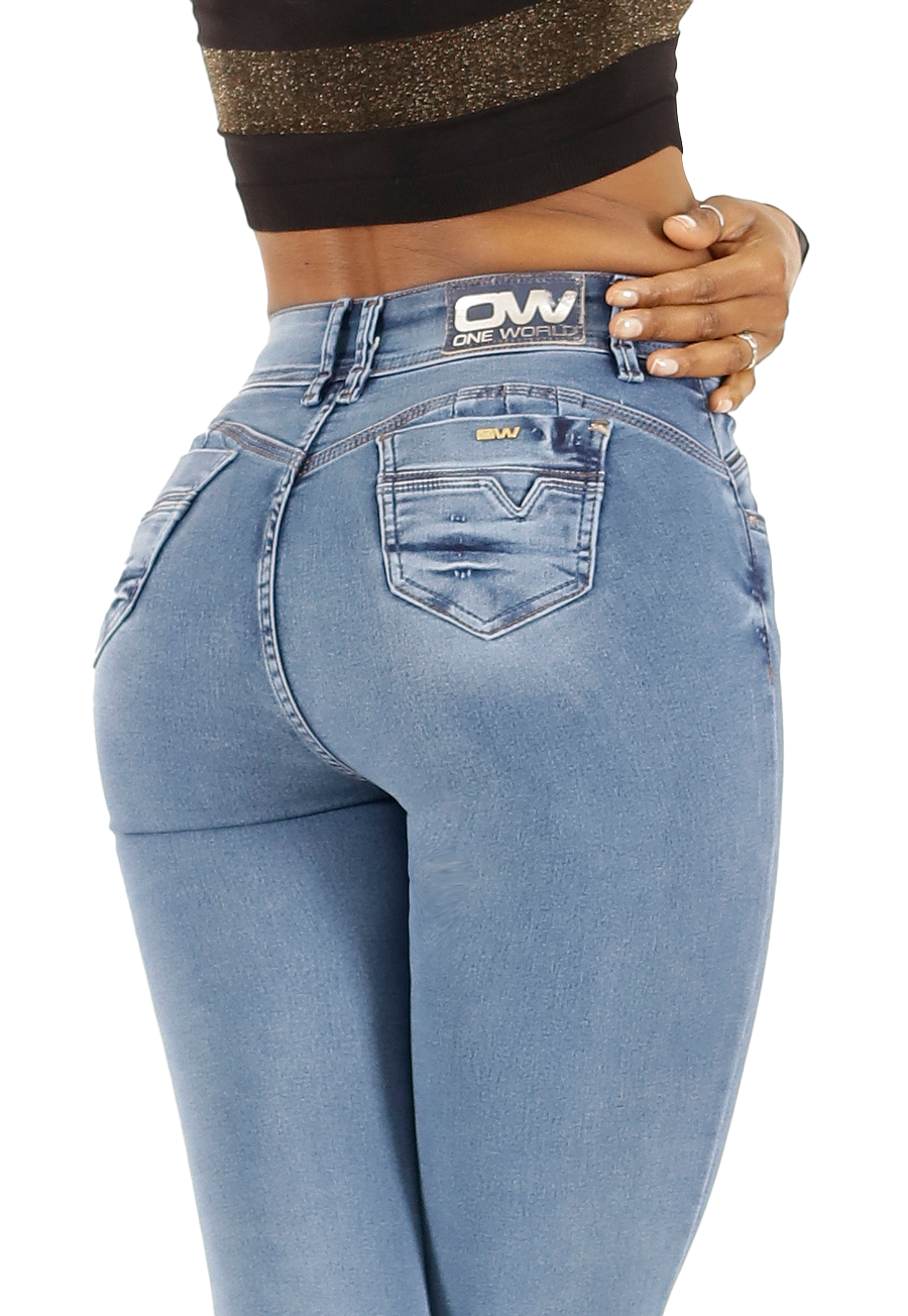 Jeans One World Renata Blue Mujer-3