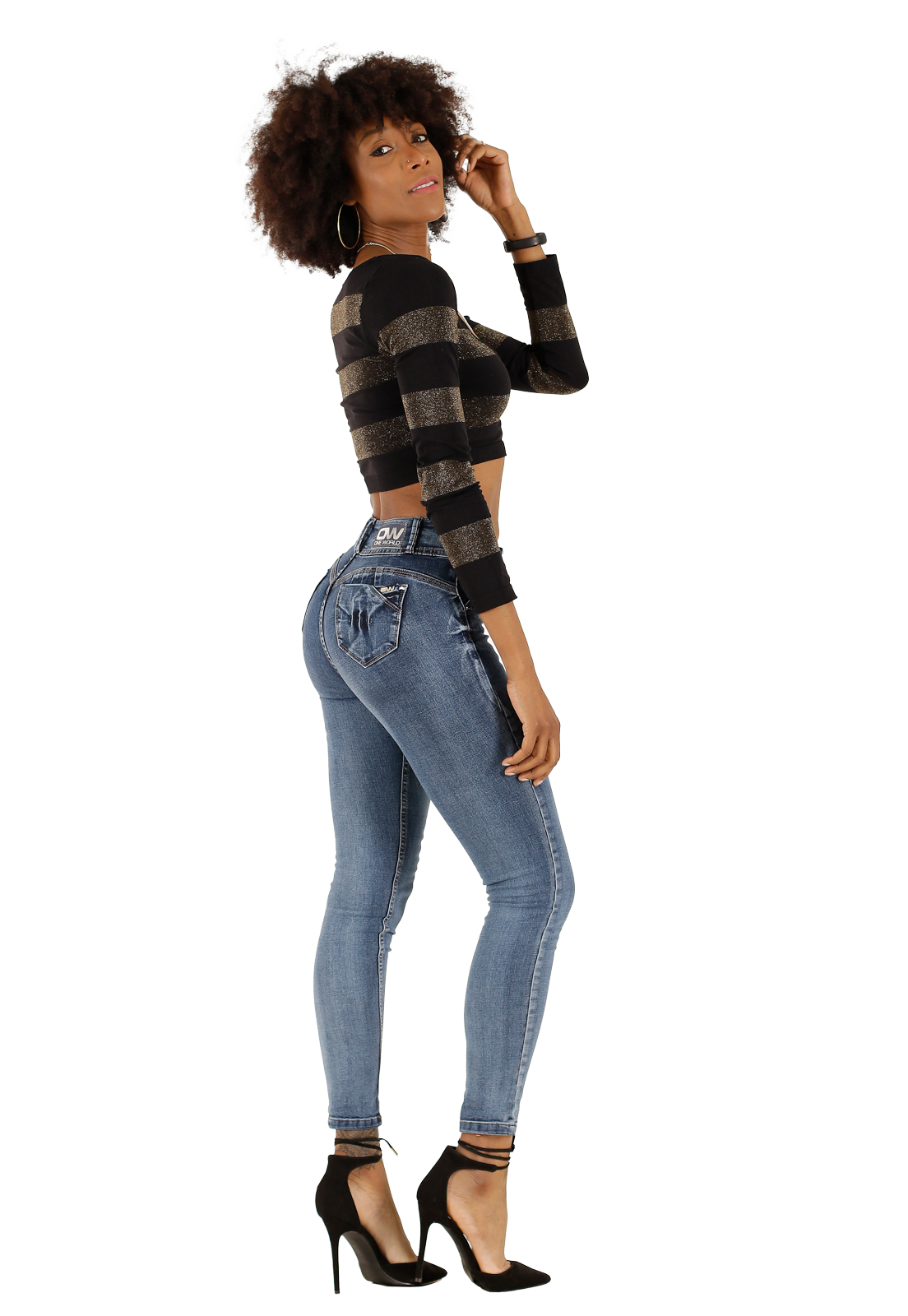Jeans One World Sidney Mujer -1