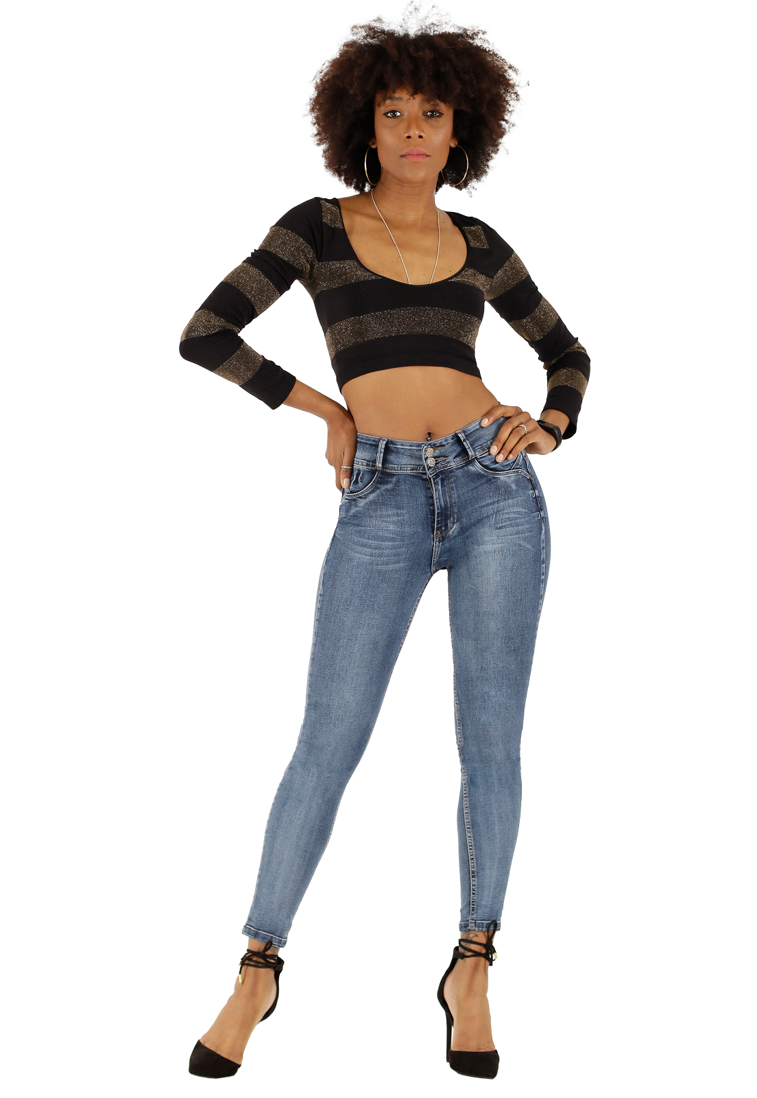 Jeans One World Sidney Mujer -0