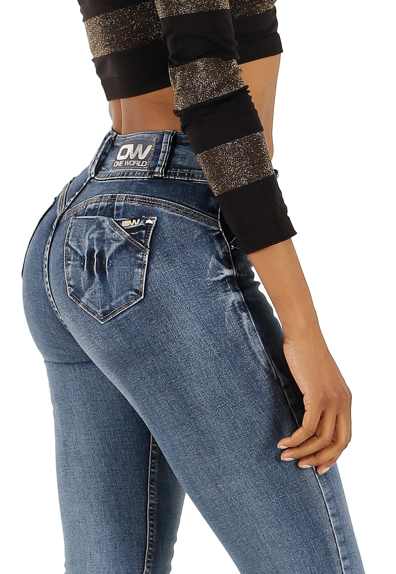 Jeans One World Sidney Mujer -3