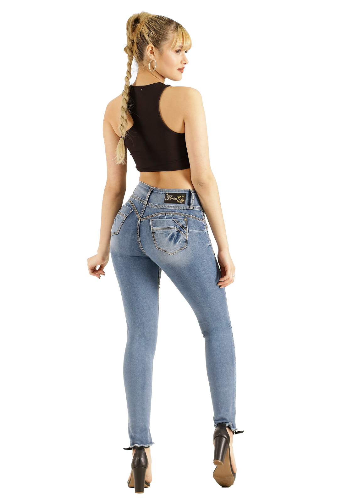 Jeans Bonita Karina Mujer -1