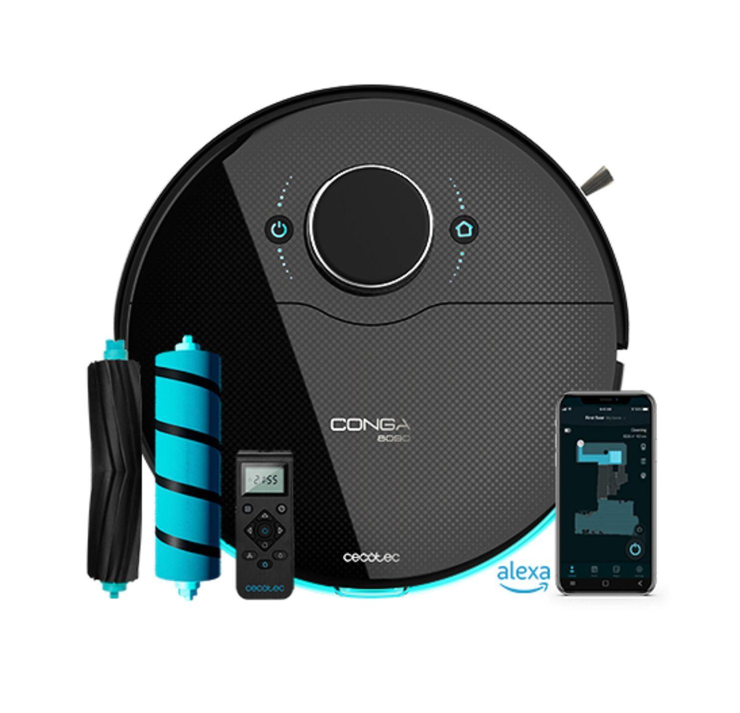 Robot aspiradora y trapeadora Conga 8090 ultra-0