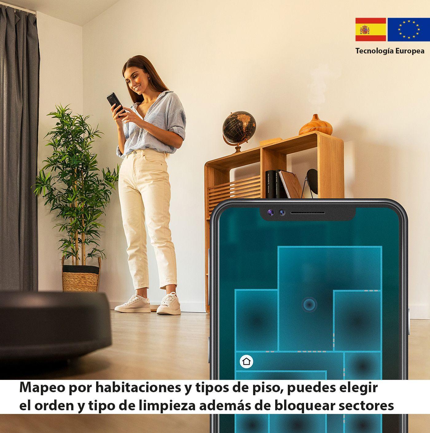 Robot aspiradora y trapeadora Conga 8090 ultra-2