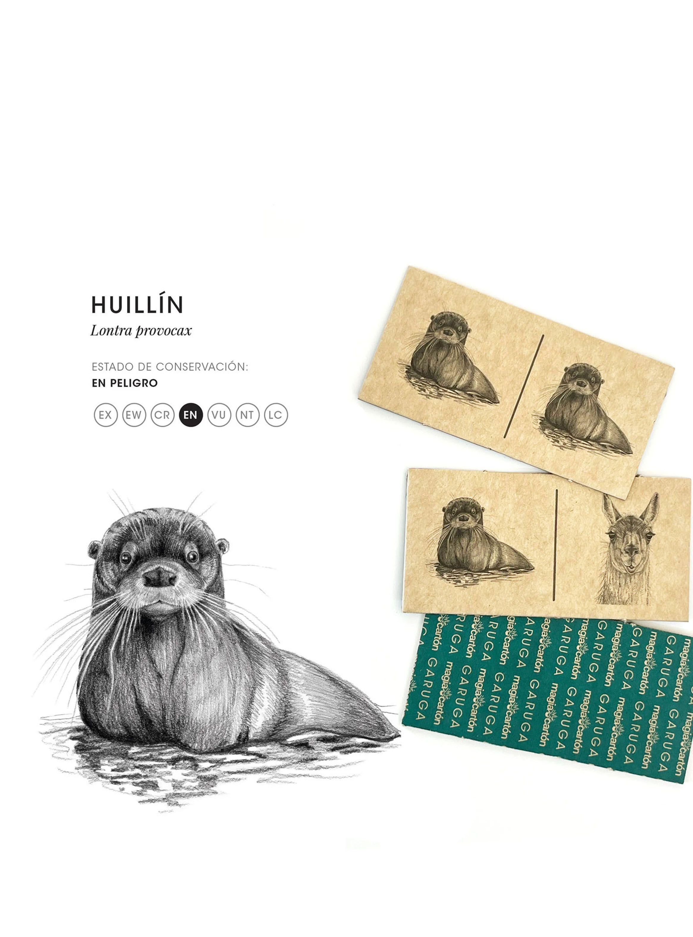 Dominó de Mamíferos Nativos Chilenos-3