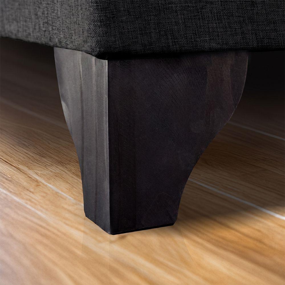 Cama Baúl 1 plaza Athenas apertura vertical negro-2
