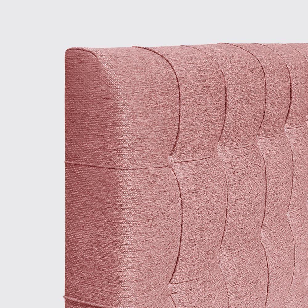 Respaldo Button Piso Moon Rose 1.5 Plazas-1