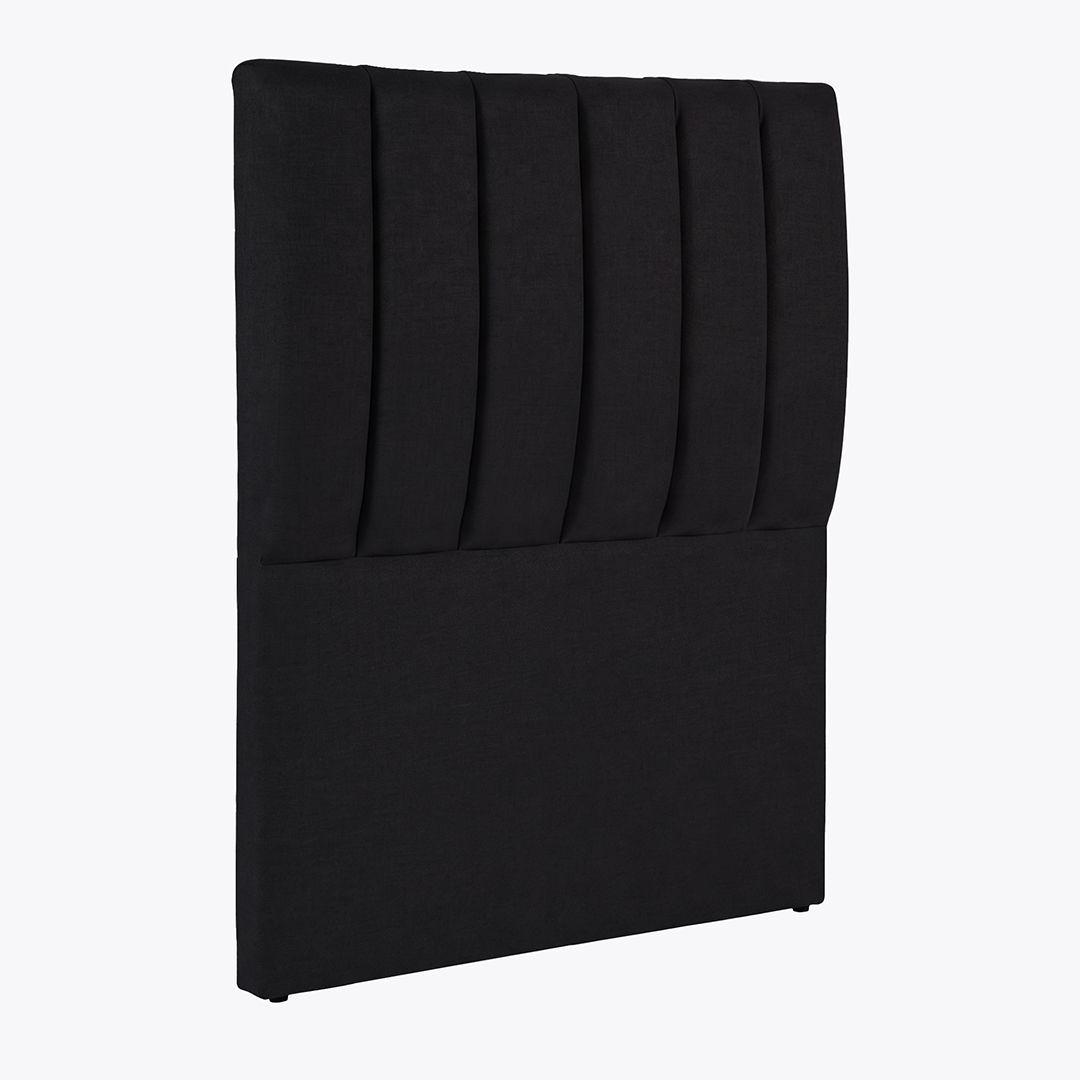 Respaldo de cama 1,5 plazas Tubular Negro-2