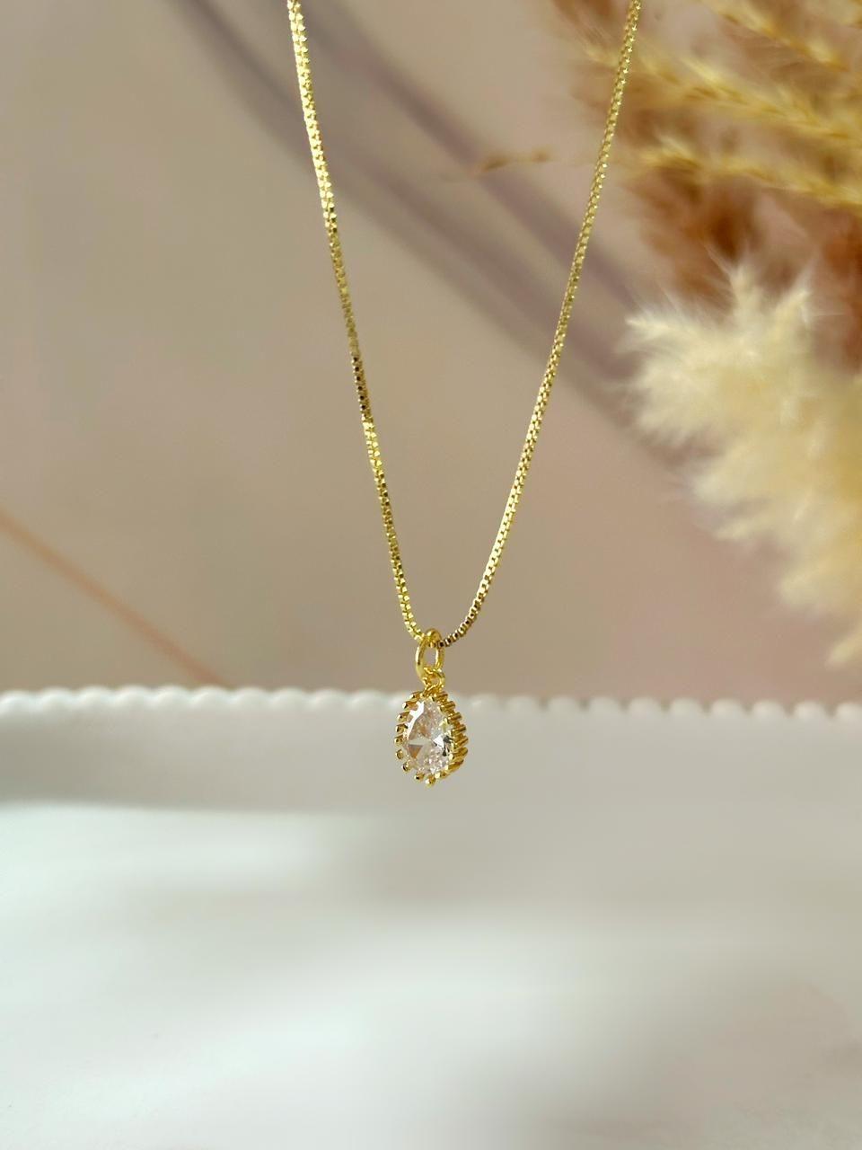 Collar punto luz gota-2