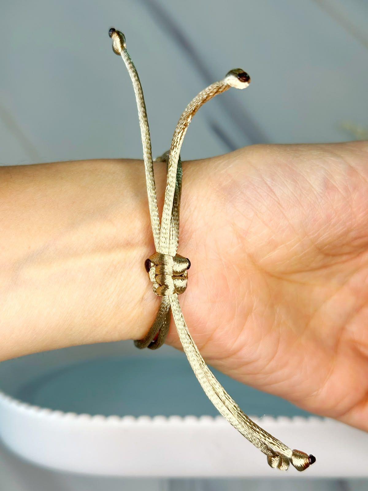 Pulsera Baño de Oro 18K con Charm Thankful agradecida fe bendecida-3