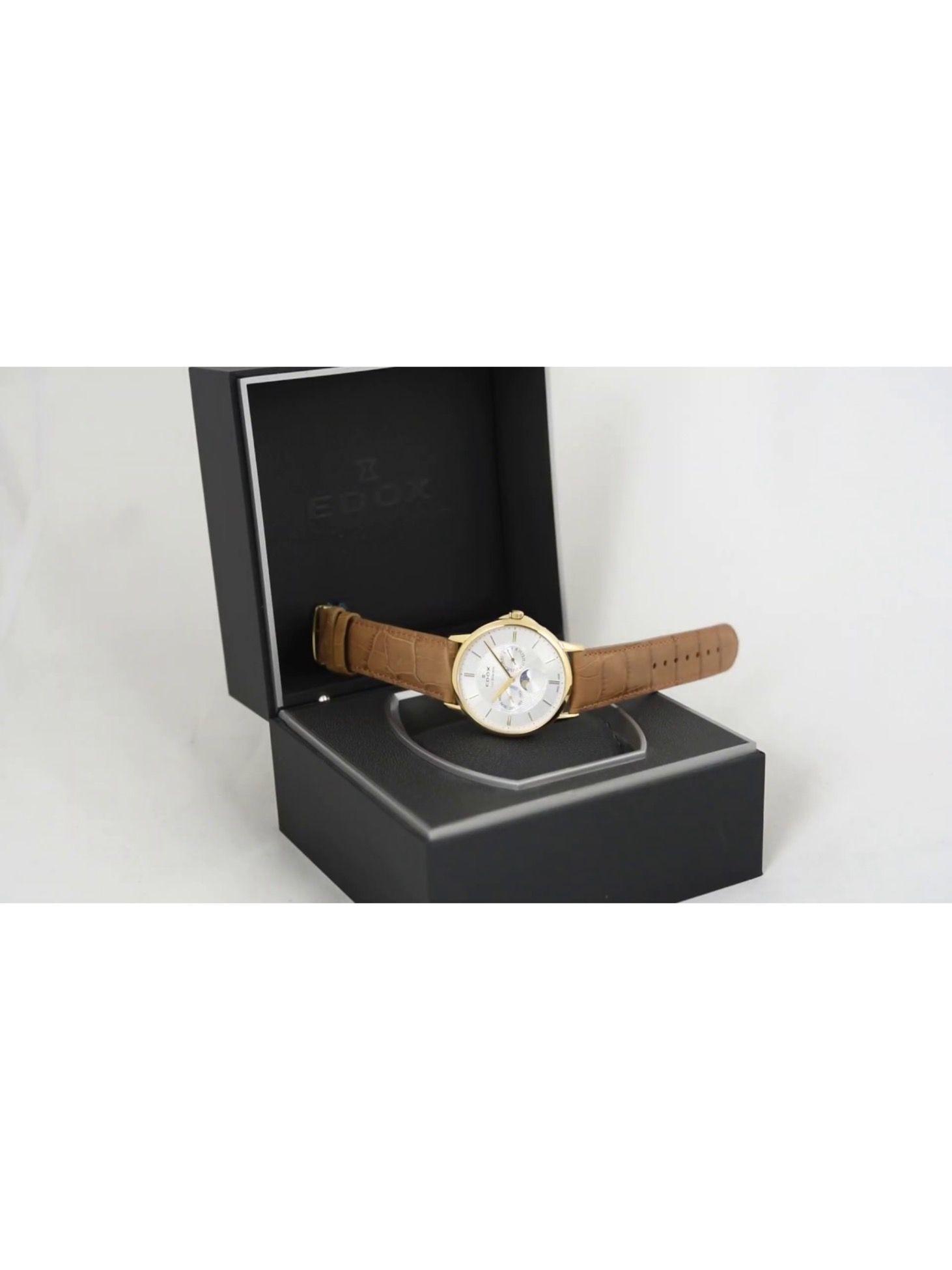Reloj Edox Moon Phase Hombre -2