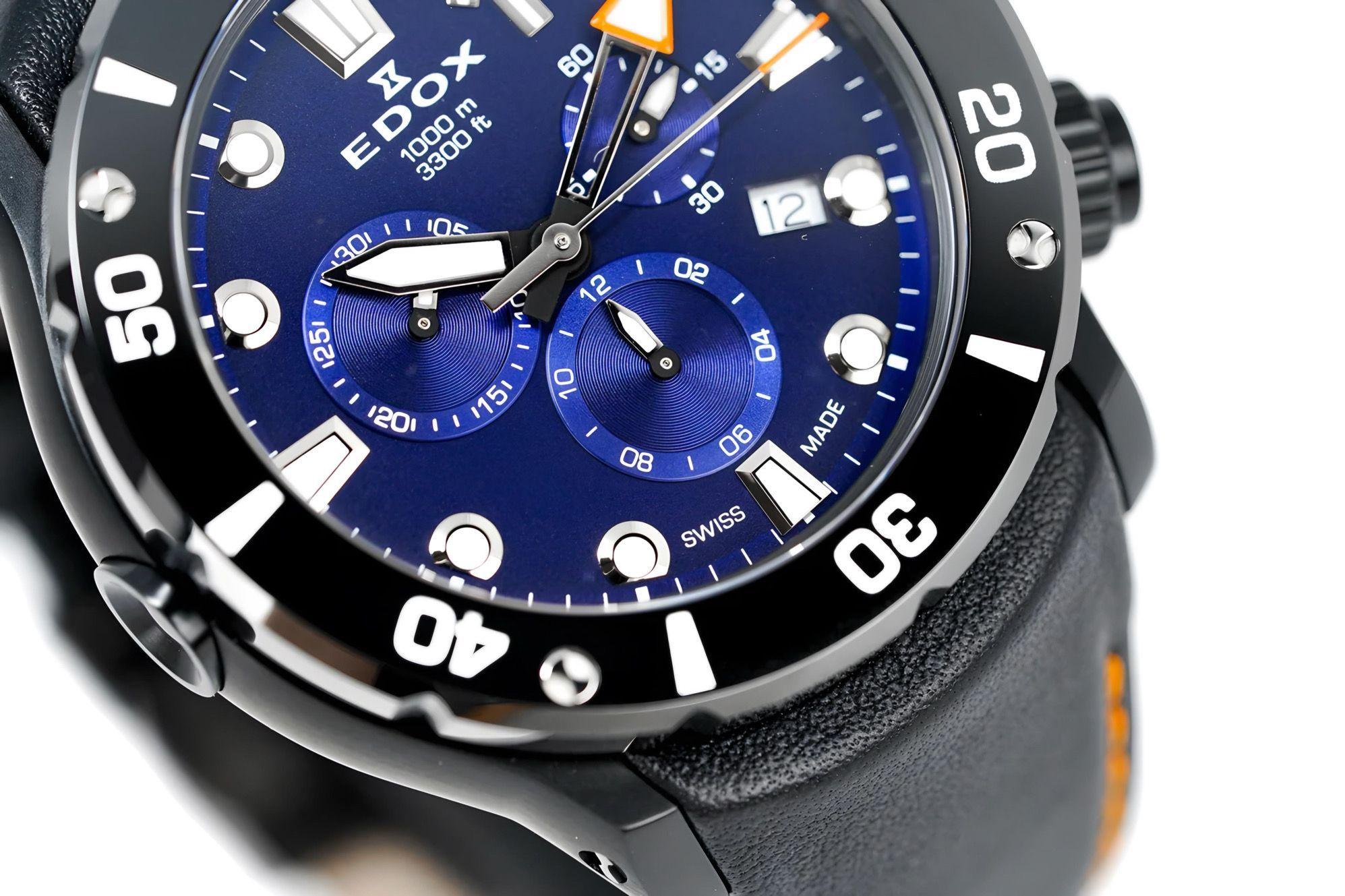 Reloj Edox Class One Chronograph Hombre 45mm-3