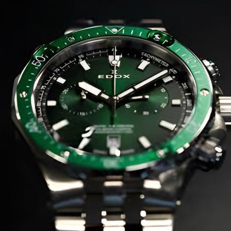 Reloj Edox Cronógrafo Delfin Hombre-2