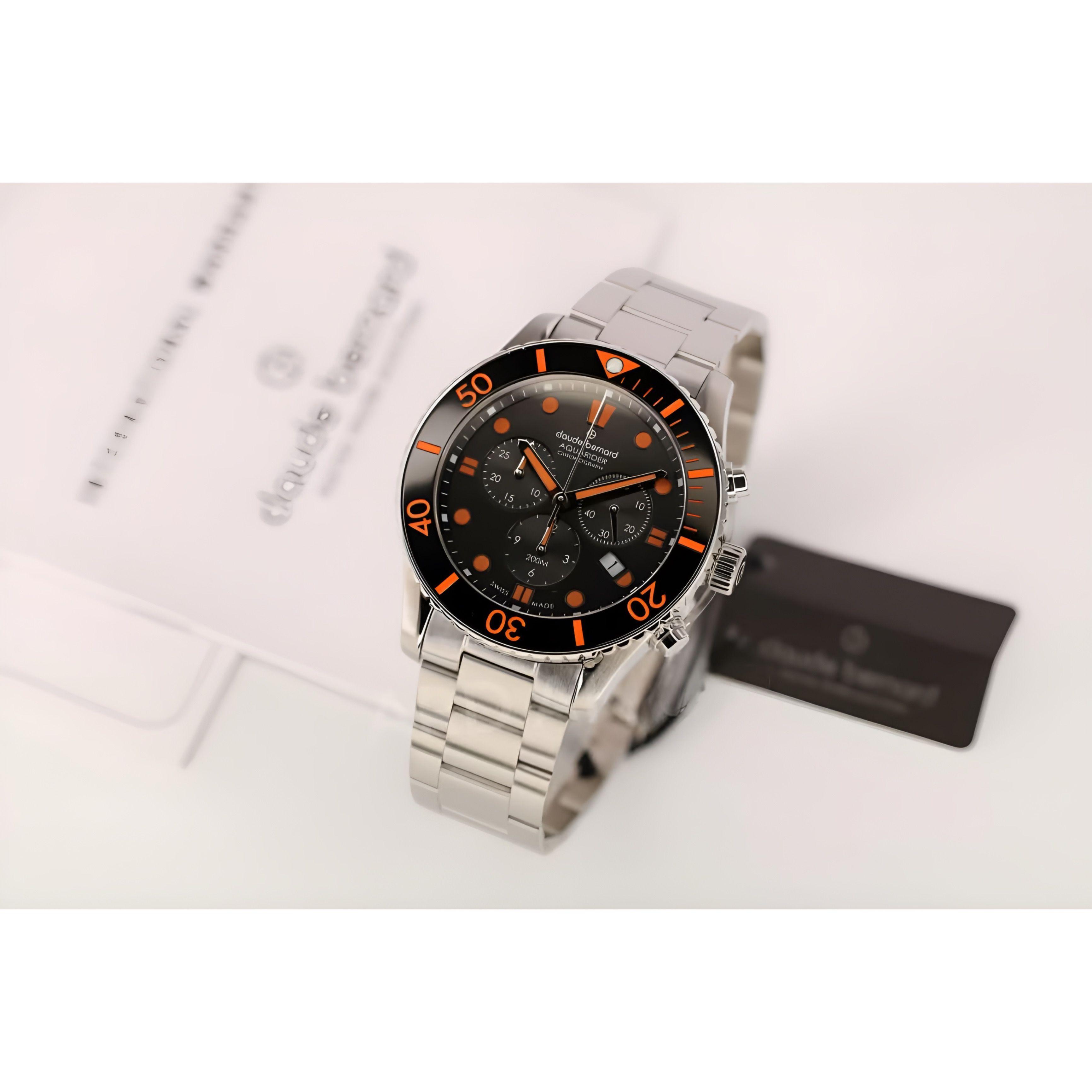 Reloj Claude Bernard Aquarider Cronografo 43mm-2