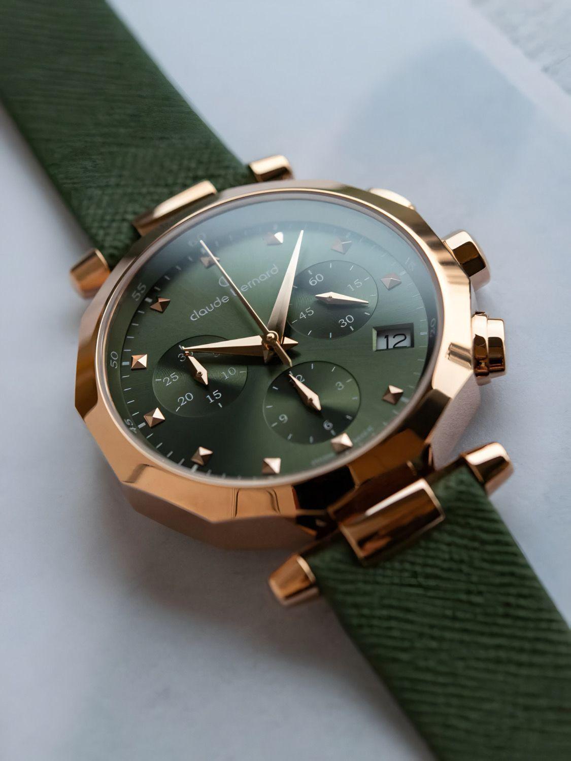 Reloj Claude Bernard Dress Code Chronograph Mujer 10251.37RCVVIR-2