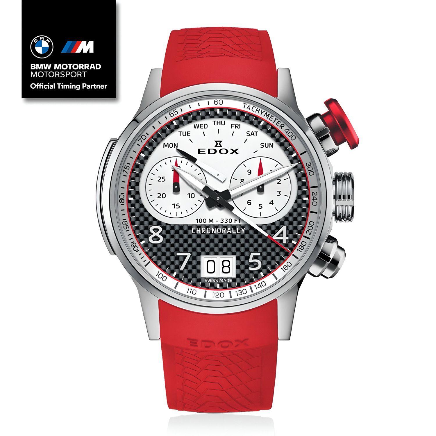 Reloj Edox Chronorally Chronograph 45 Limited Edition Hombre-3