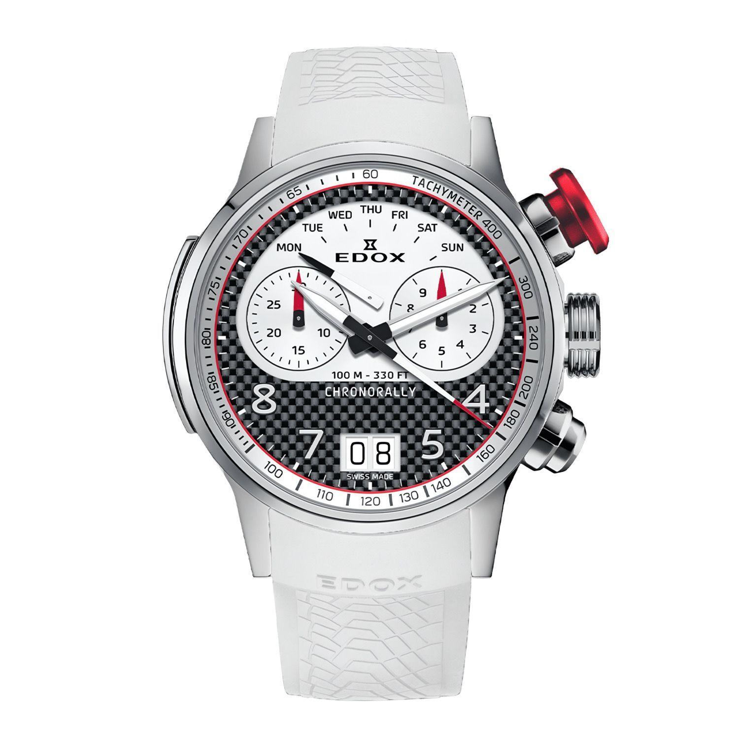 Reloj Edox Chronorally Chronograph 45 Limited Edition Hombre-4