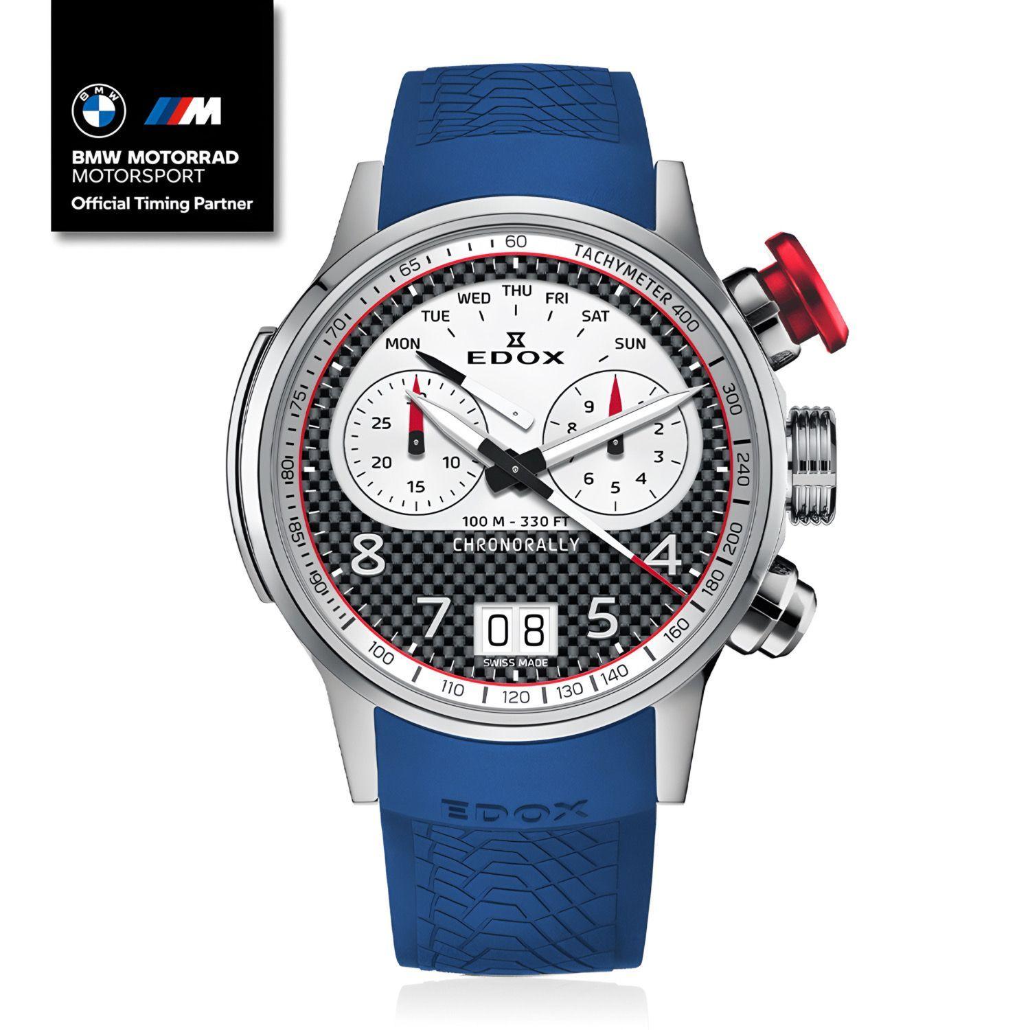 Reloj Edox Chronorally Chronograph 45 Limited Edition Hombre-6