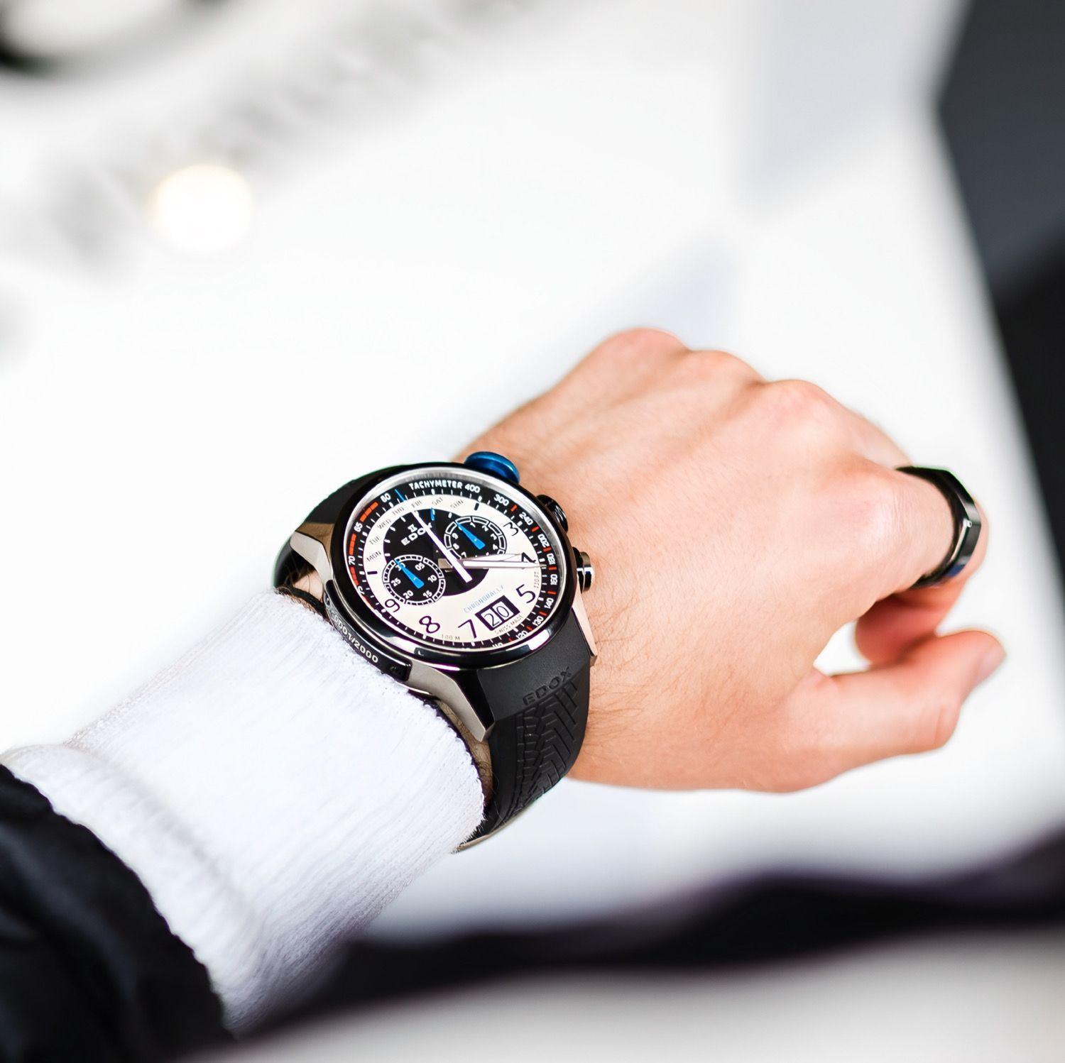 Reloj Edox Chronorally Limited Edition Hombre-2
