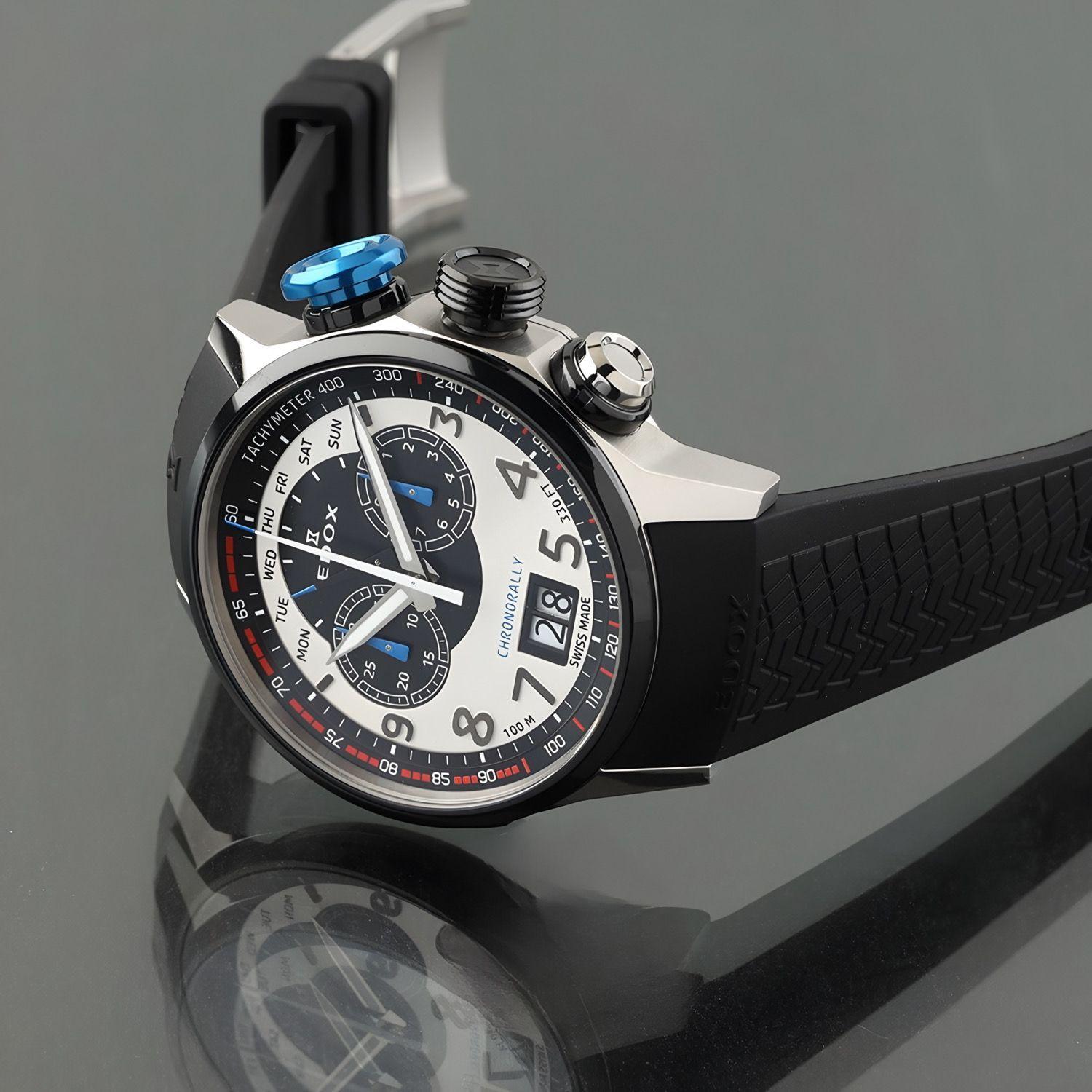 Reloj Edox Chronorally Limited Edition Hombre-3