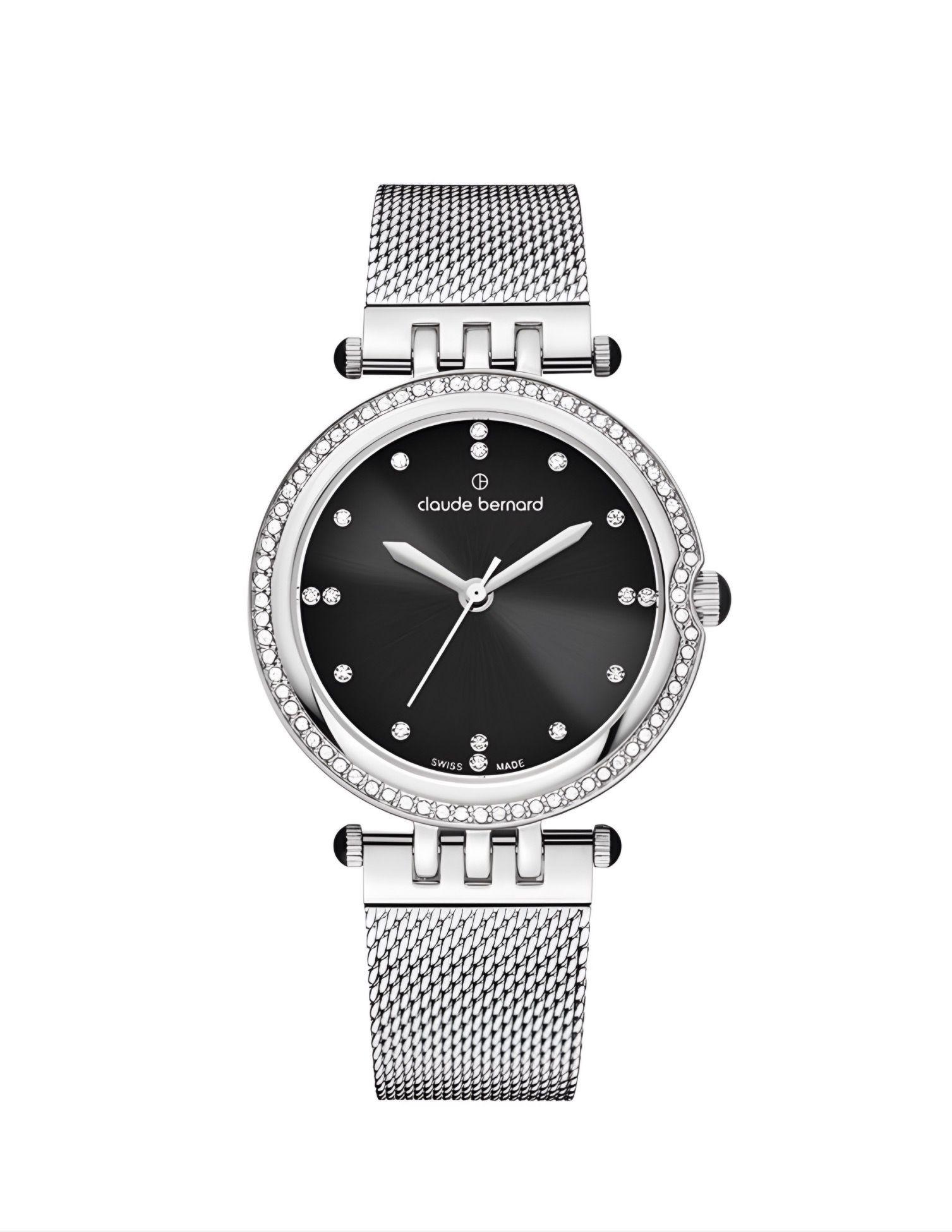 Reloj Claude Bernard Dress Code Mujer Plateado 36mm-0