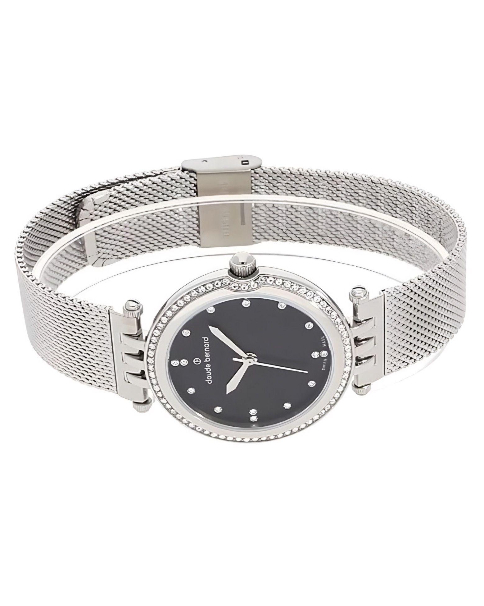 Reloj Claude Bernard Dress Code Mujer Plateado 36mm-1