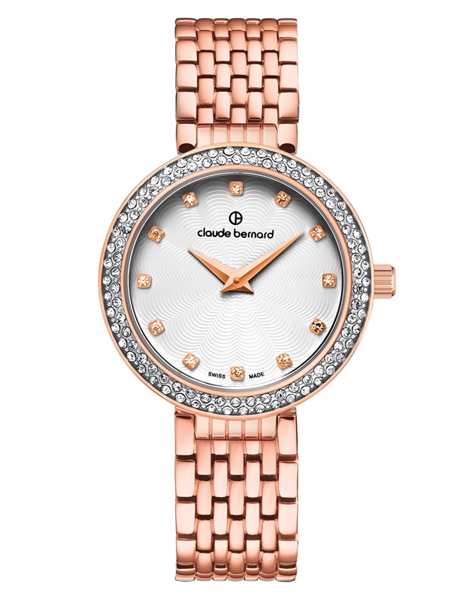 Reloj Claude Bernard Rose Gold Mujer 28mm-0