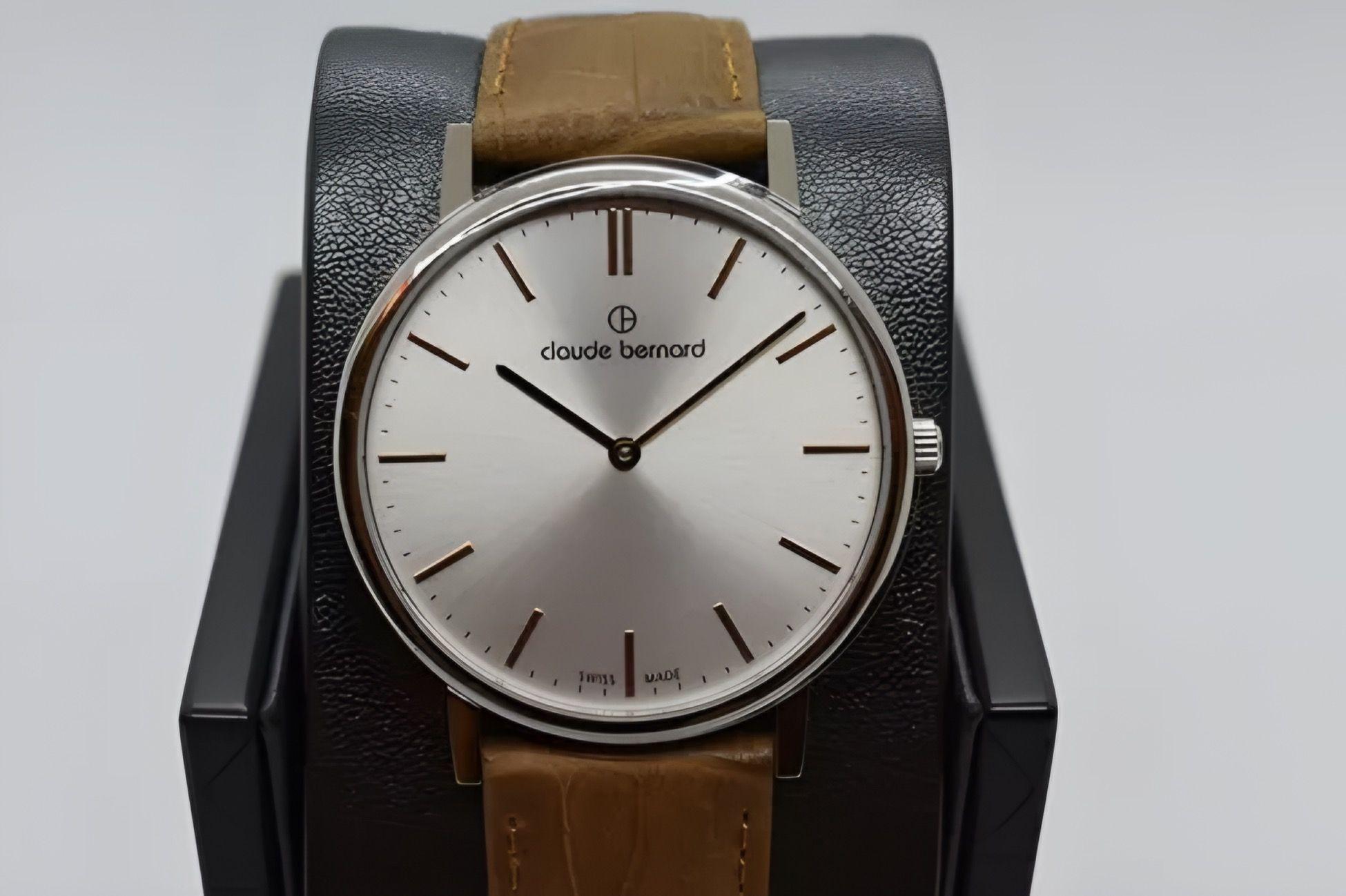 Reloj Claude Bernard Slim Line Hombre Camel-3