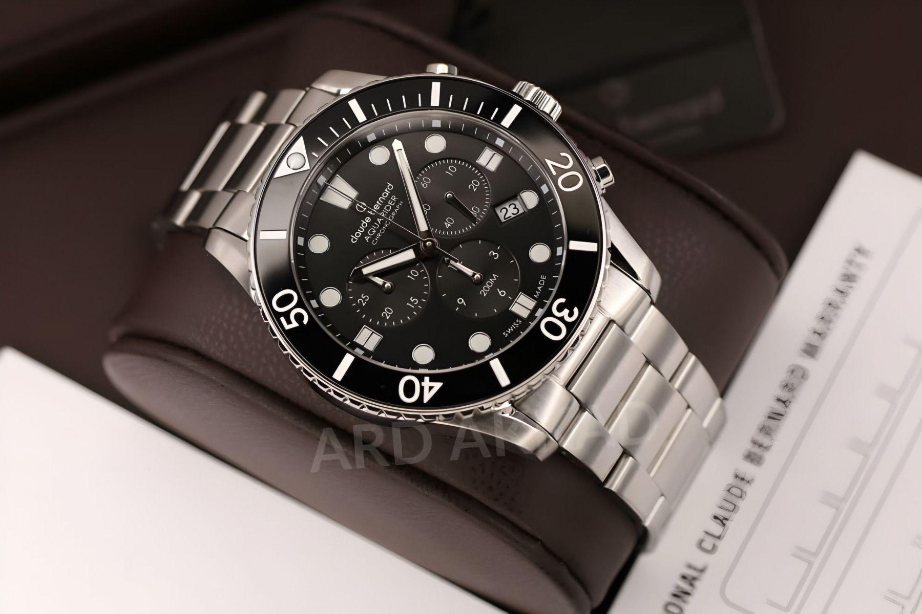 Reloj Claude Bernard Chronograph Hombre Acero 10252.3NBMNIB-2