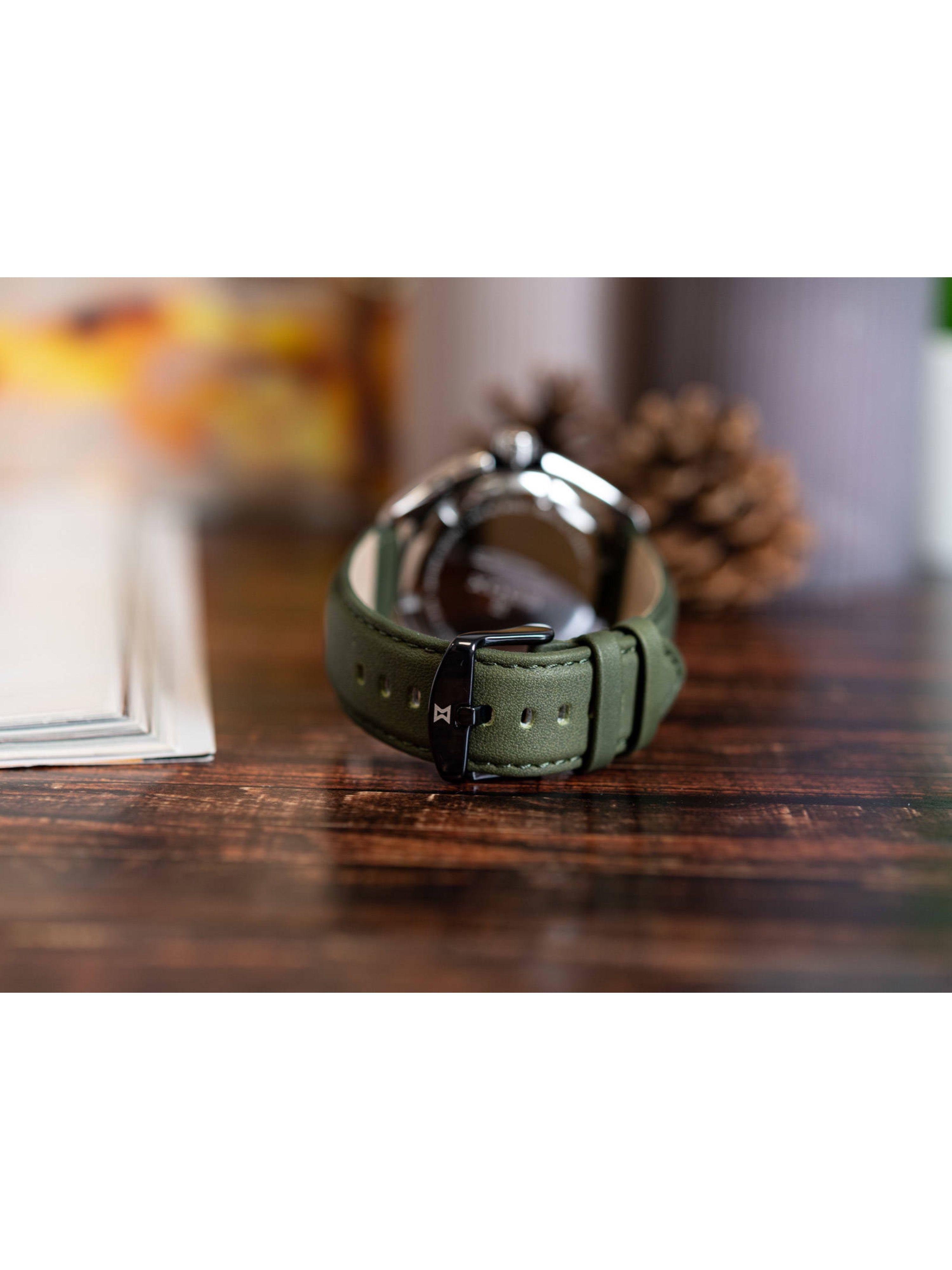 Reloj Edox Chronorally Green Hombre-4