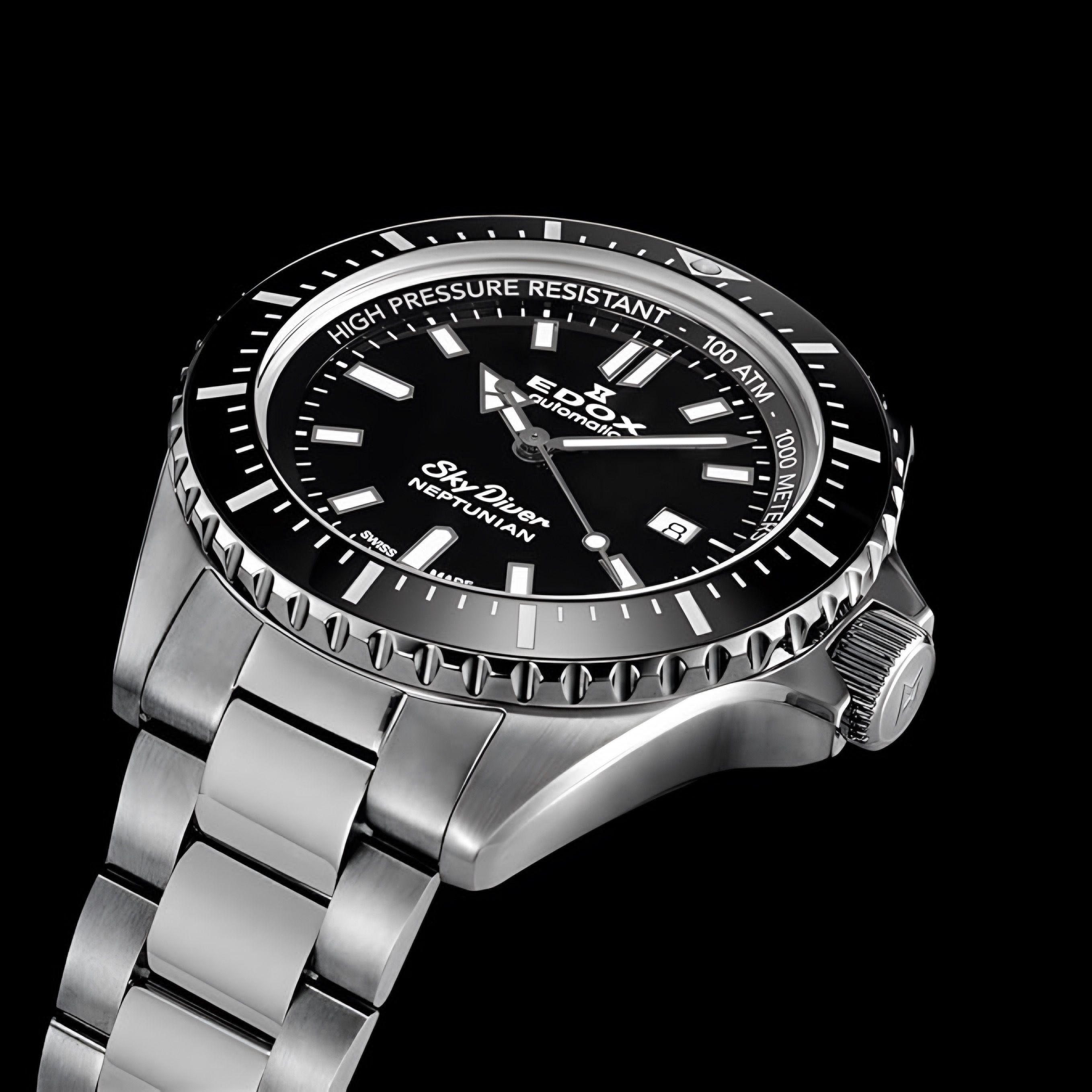 Reloj Edox Automatic Sky Diver Hombre-5