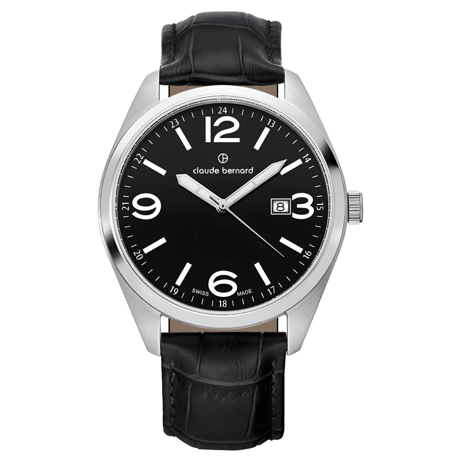 Reloj Claude Bernard Classic Date Hombre-0