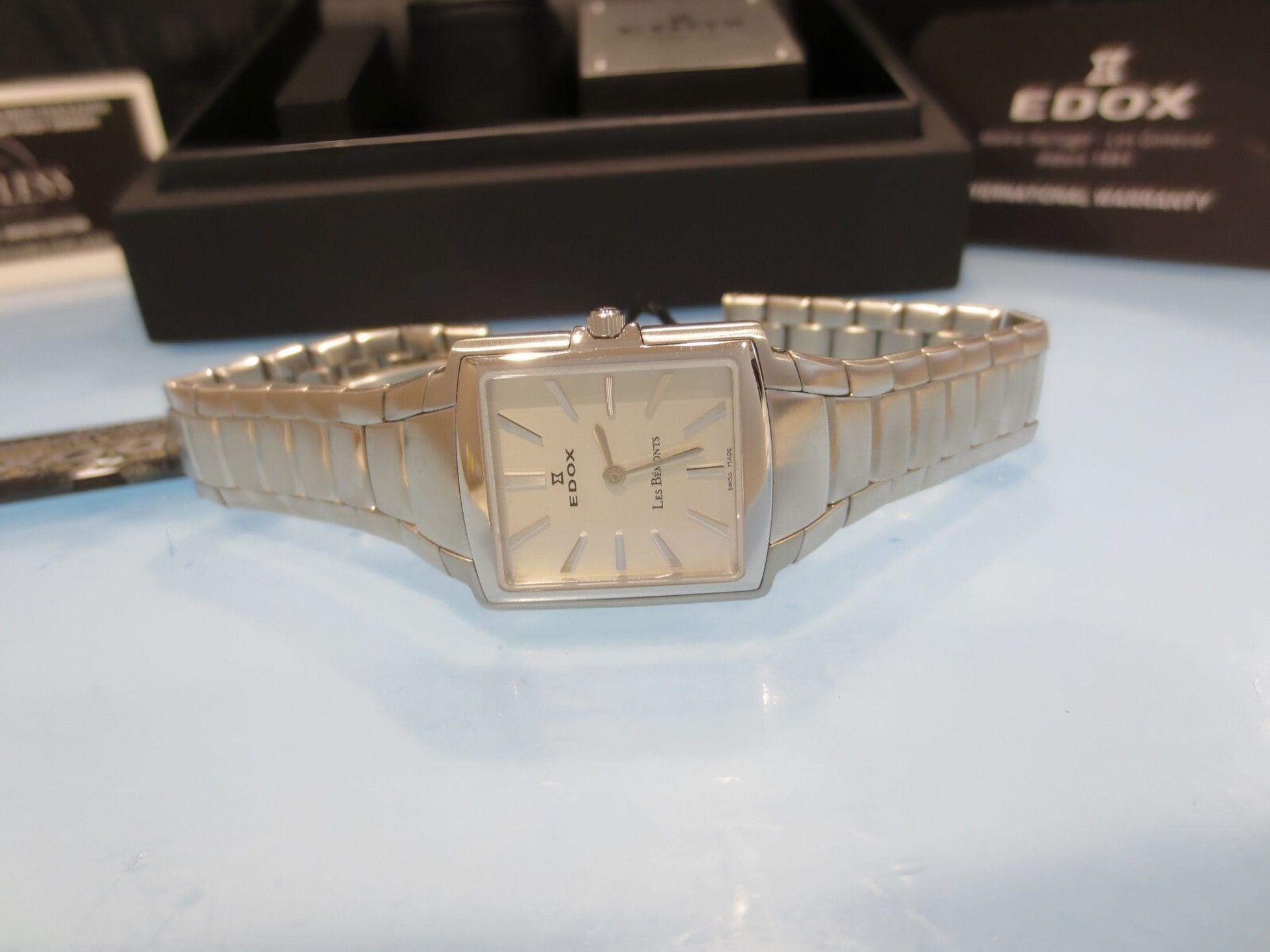 Reloj Edox Classic White Mujer-4