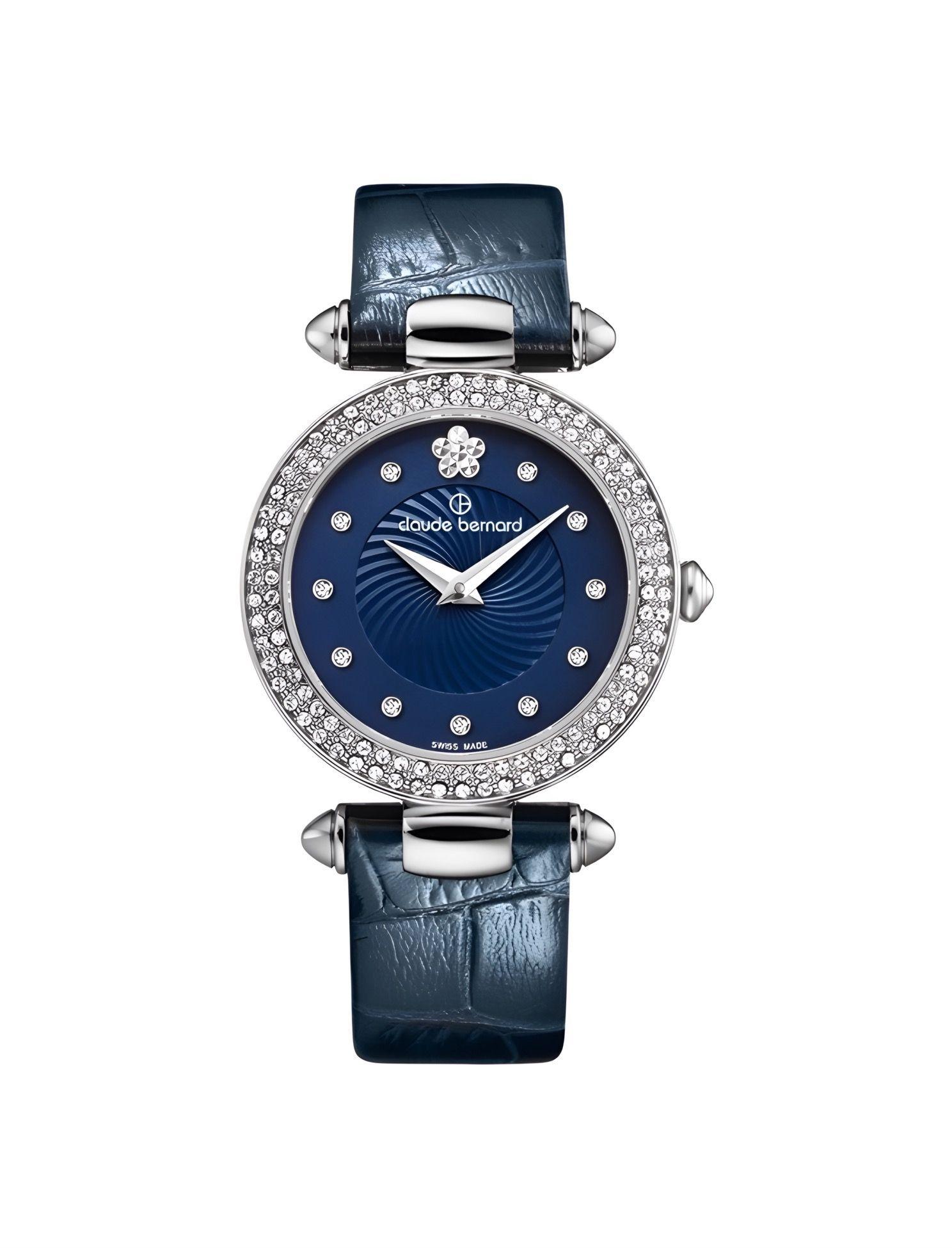Reloj Claude Bernard Blue Elegant Mujer-0