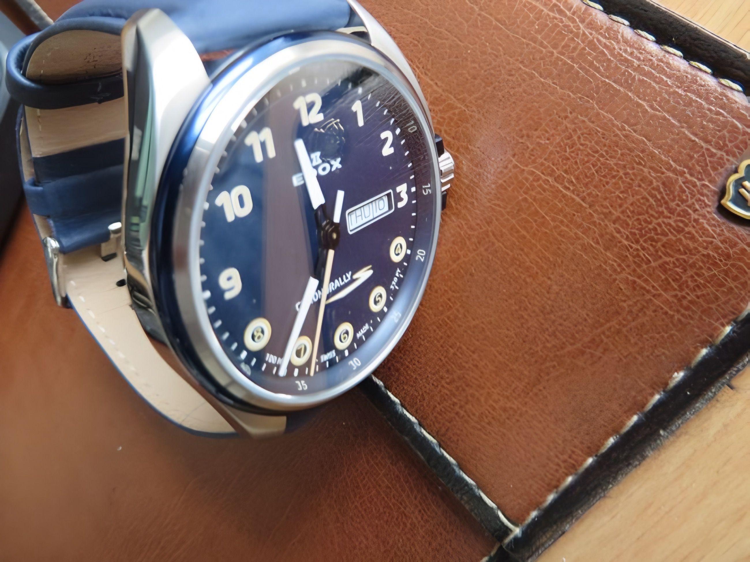 Reloj Edox Chronorally Hombre-2