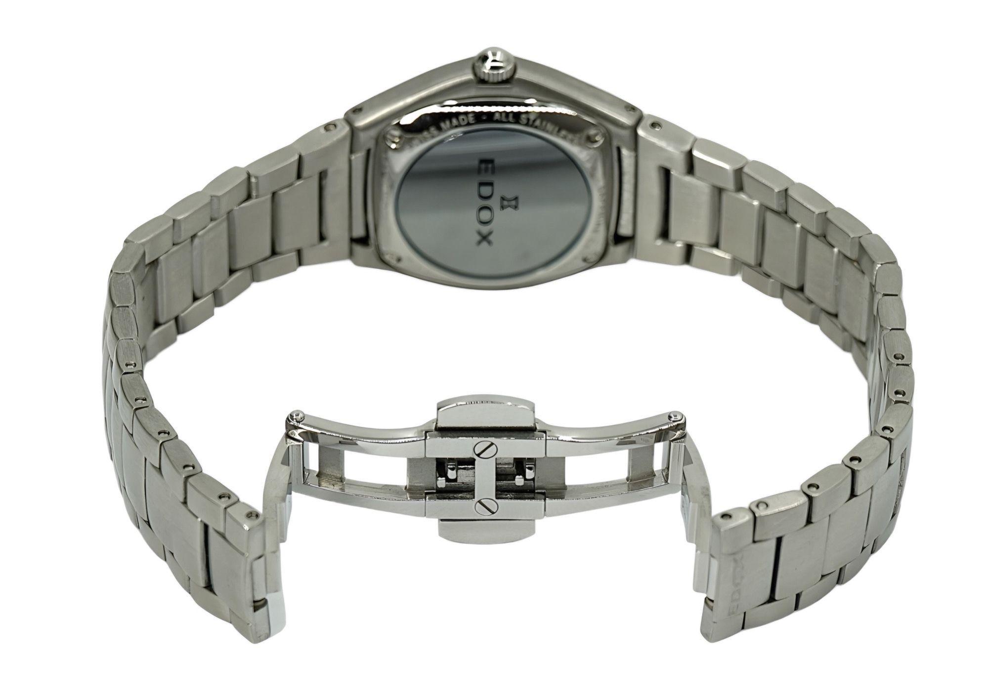 Reloj Edox Classic Mujer Plateado 28mm-2