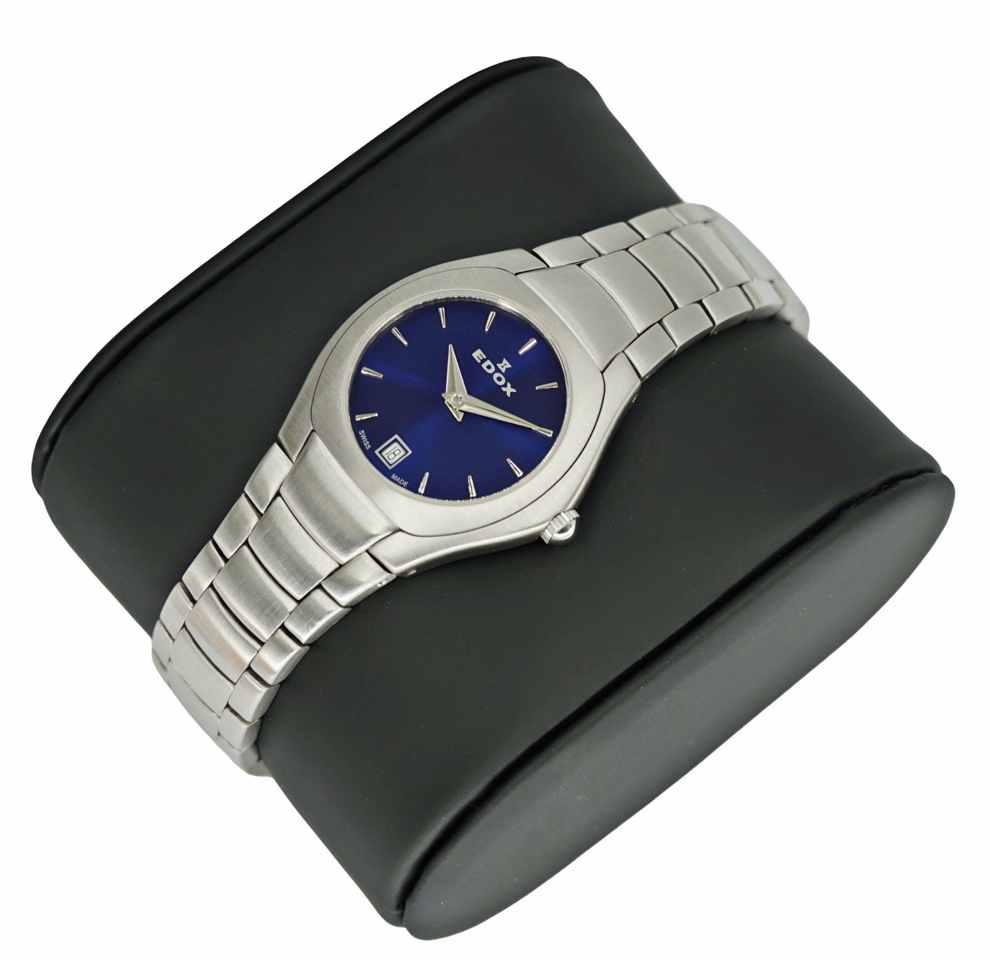 Reloj Edox Classic Mujer Plateado 28mm-4