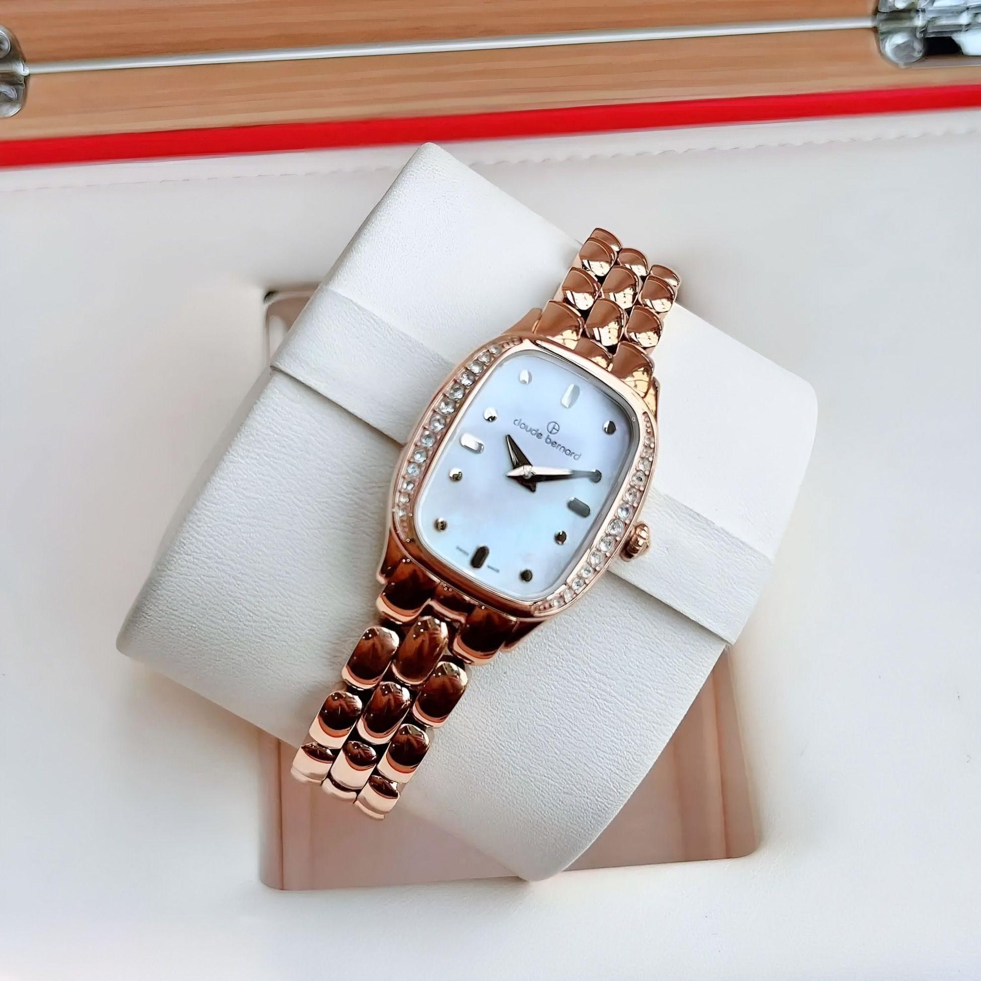 Reloj Claude Bernard Chic Rose Gold Mujer-3
