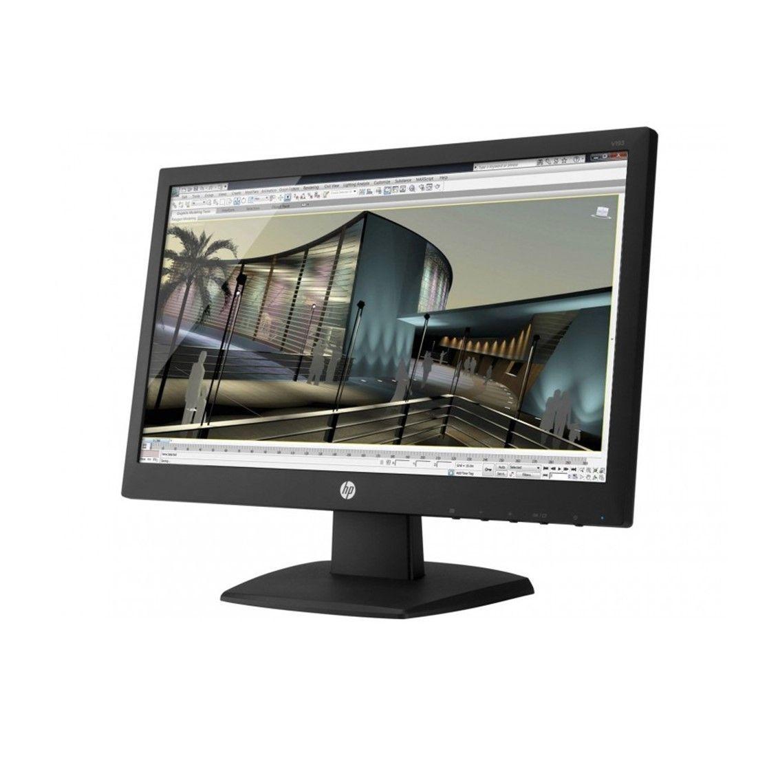 HP V193b HD (1366 x 768 @60Hz) 18.5" Business Display - Reacondicionado-1