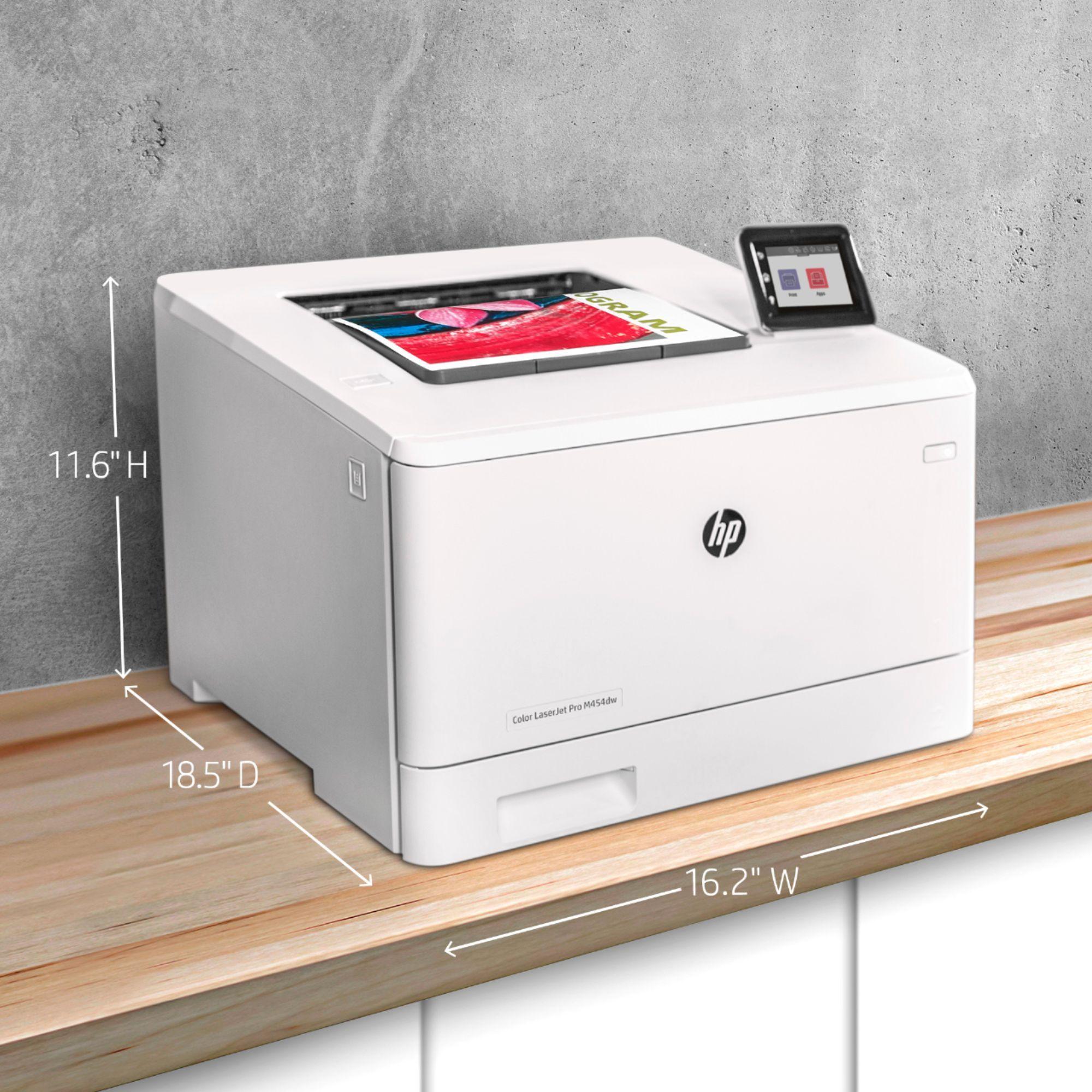 HP Color LaserJet Pro M454dw-2