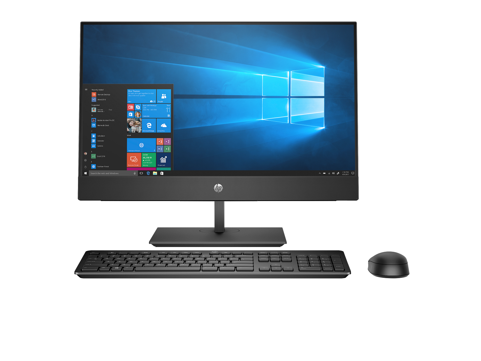 All in one HP EliteOne 800 G3, Intel Core i5-7500, 23.8", 8GB/256GB SSD AiO NT PC-0