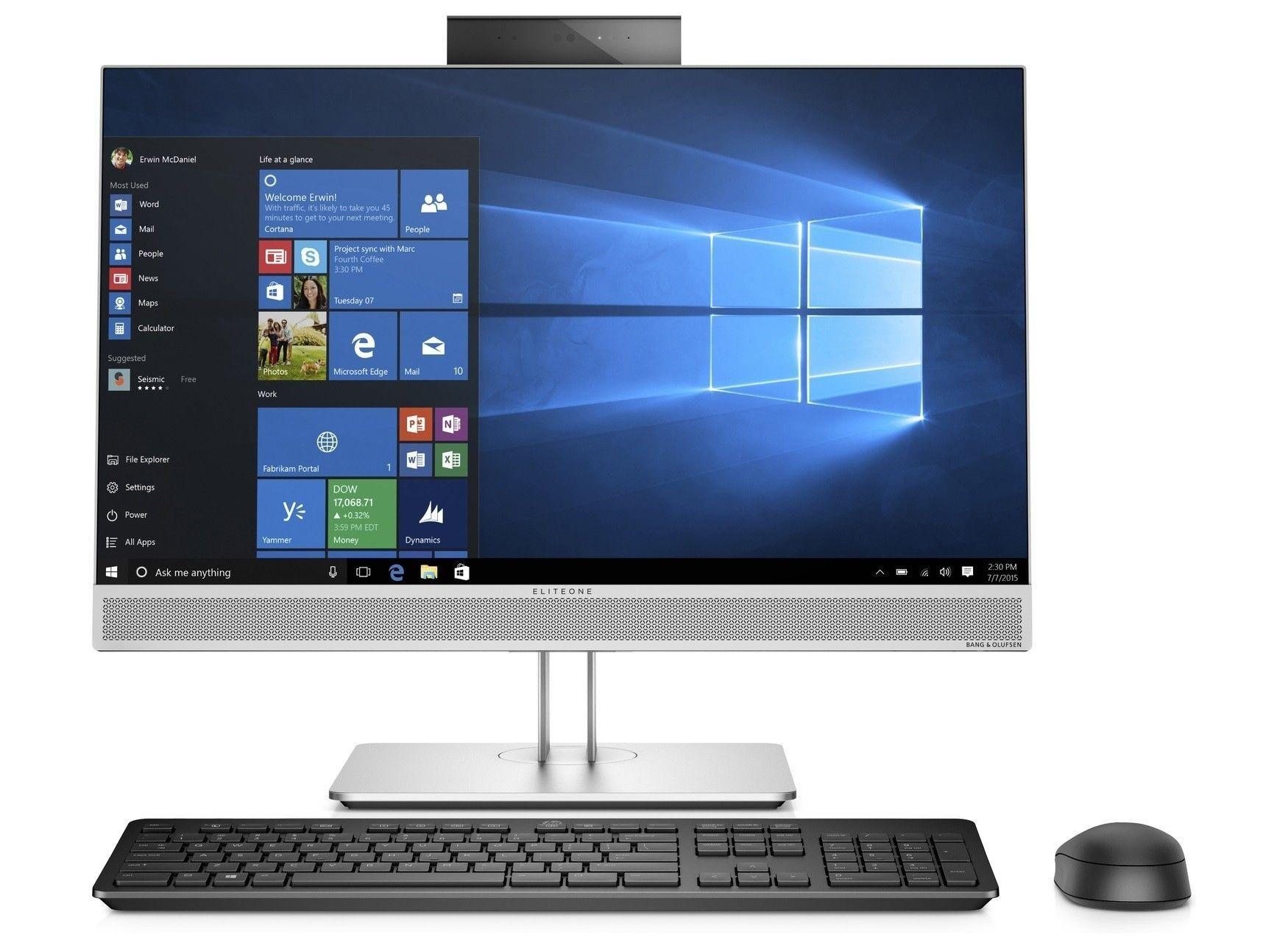 HP EliteOne 800 G5, Intel Core i5-9500, 23.8", 8GB/1TB AiO NT PC-0