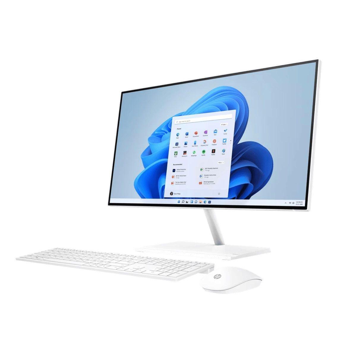 HP All-in-One 24-ck0001la, Intel Core i3-1215U, 23.8", 8GB/512GB SSD PC- Reacondicionado-1