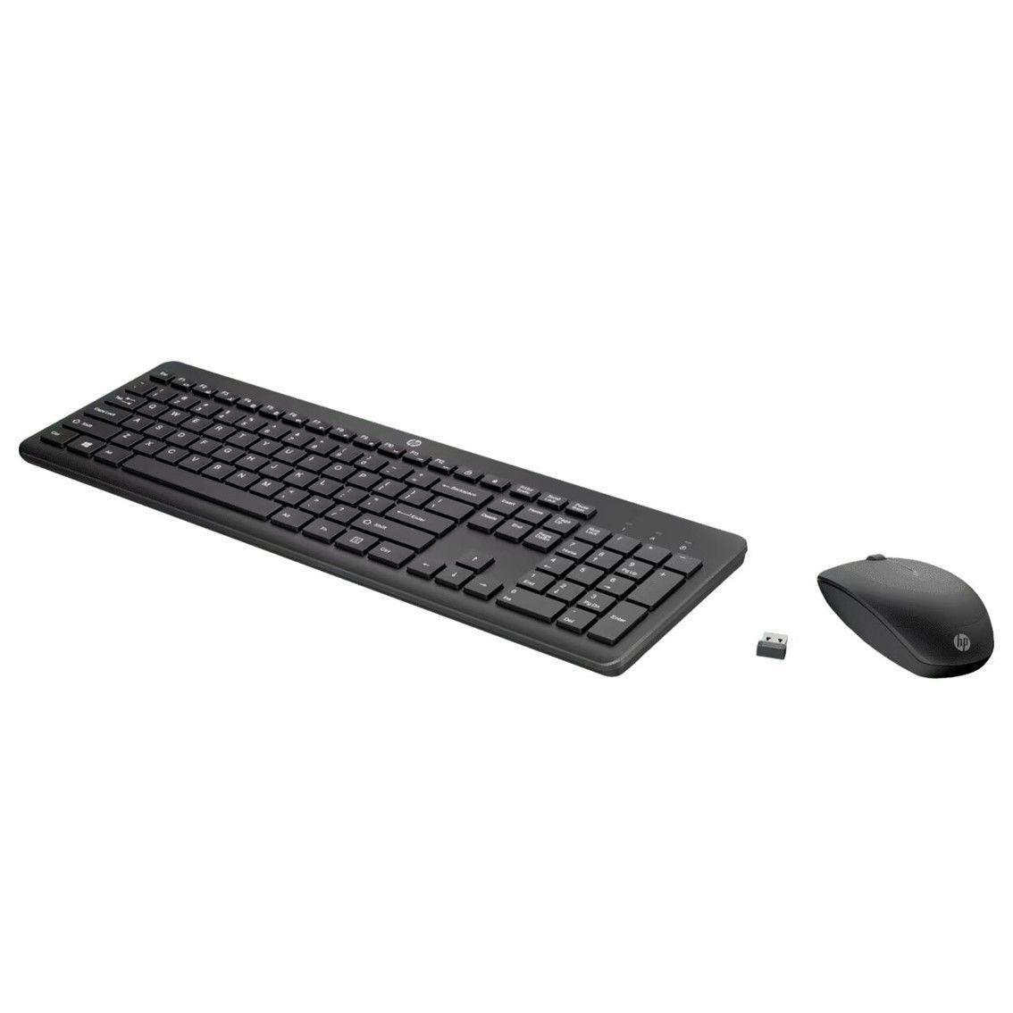 HP 230 Wireless Mouse and Keyboard Combo, Black- Reacondicionado-1