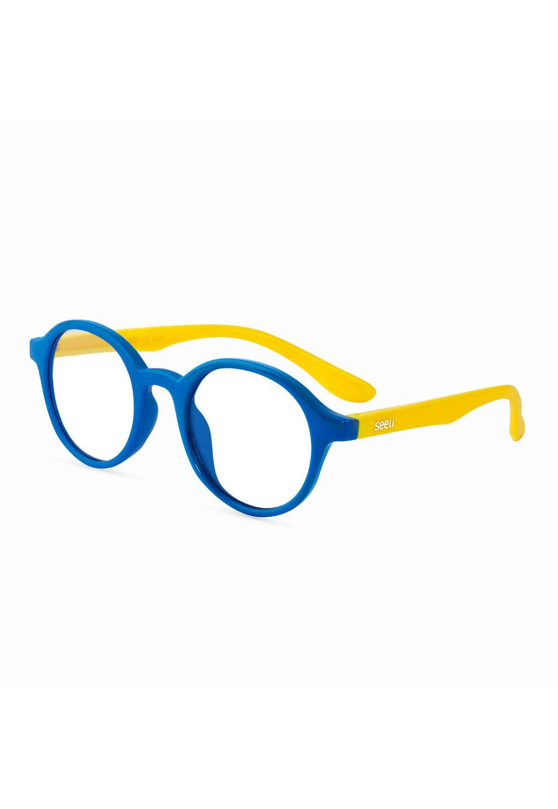 Anteojo Joa Kids Azul/Amarillo Pantalla sin grado-3