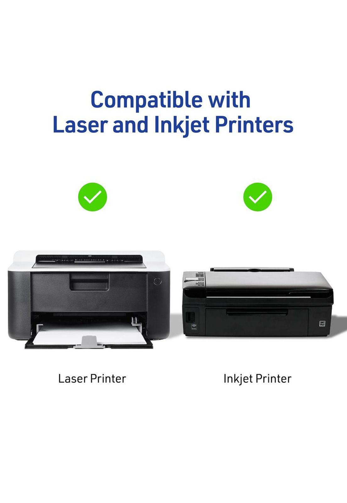 300 Etiquetas Adhesivas Avery Laser/Inkjet 25x67 mm 10hjs-5